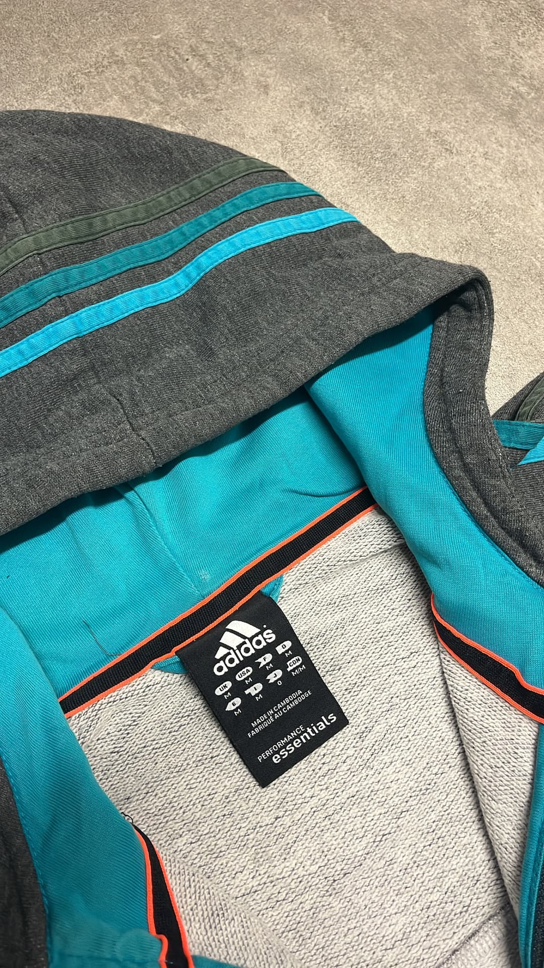 Adidas PE Zip-Up Grey — 4