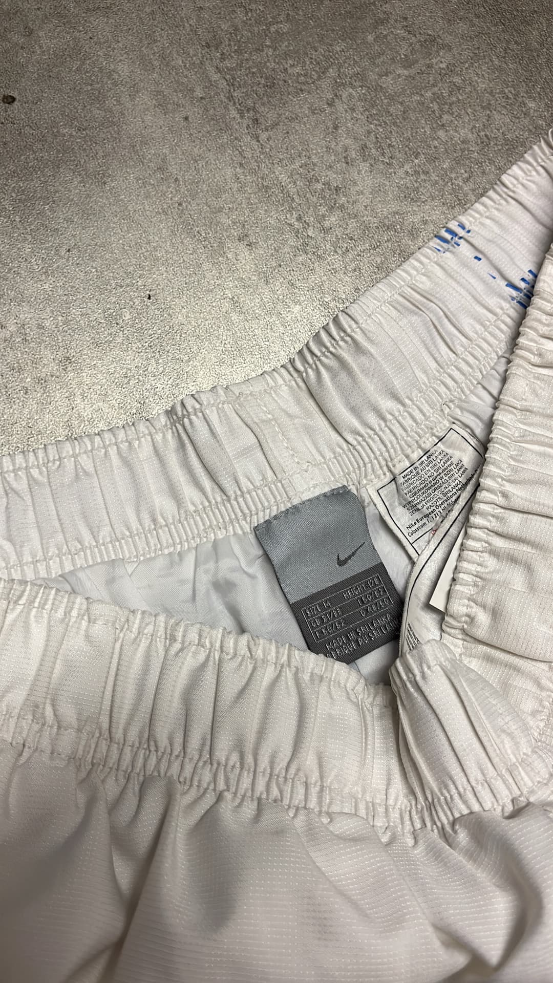 Nike Tn Shorts White/Blue — 4