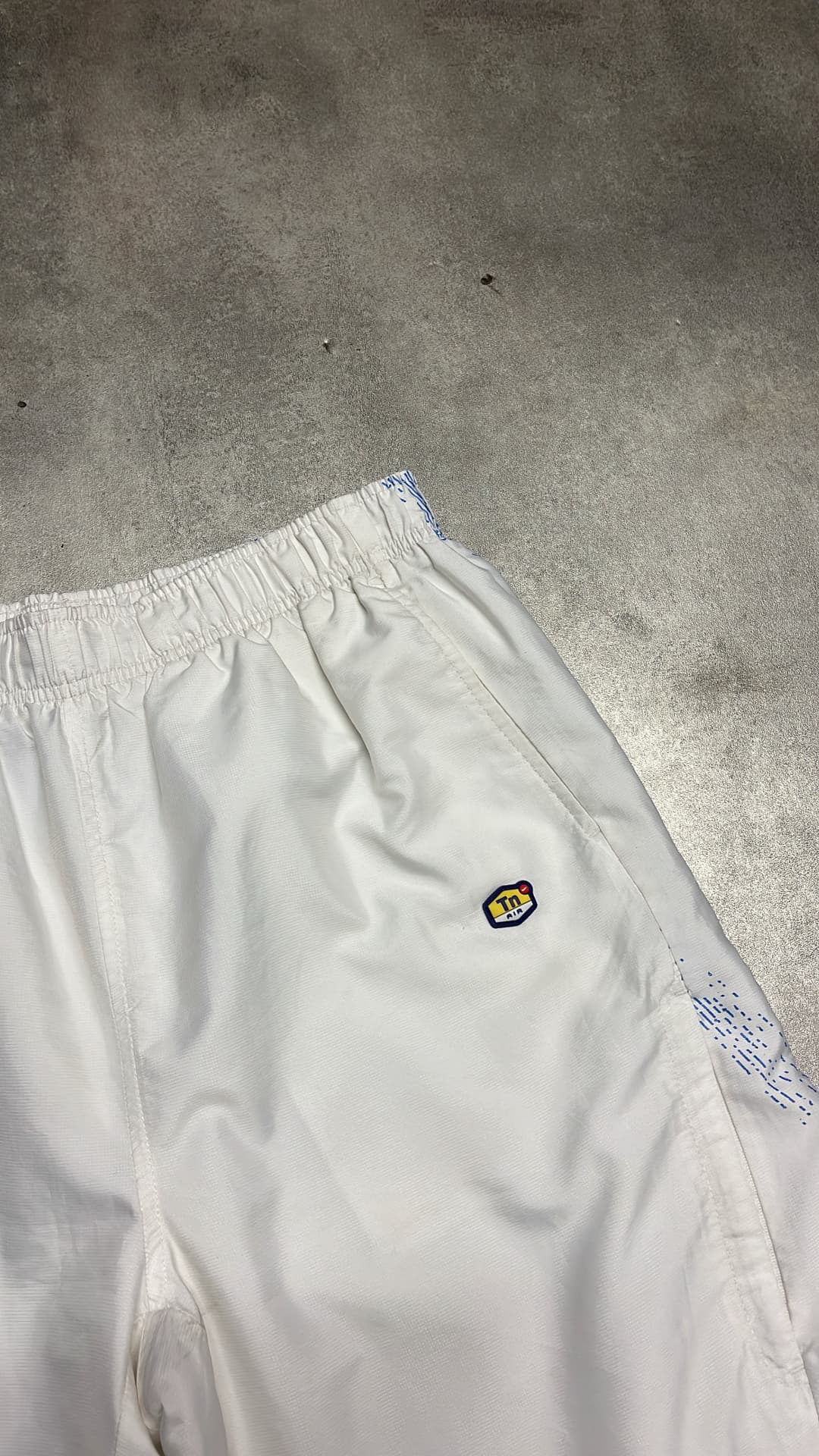 Nike Tn Shorts White/Blue — 3
