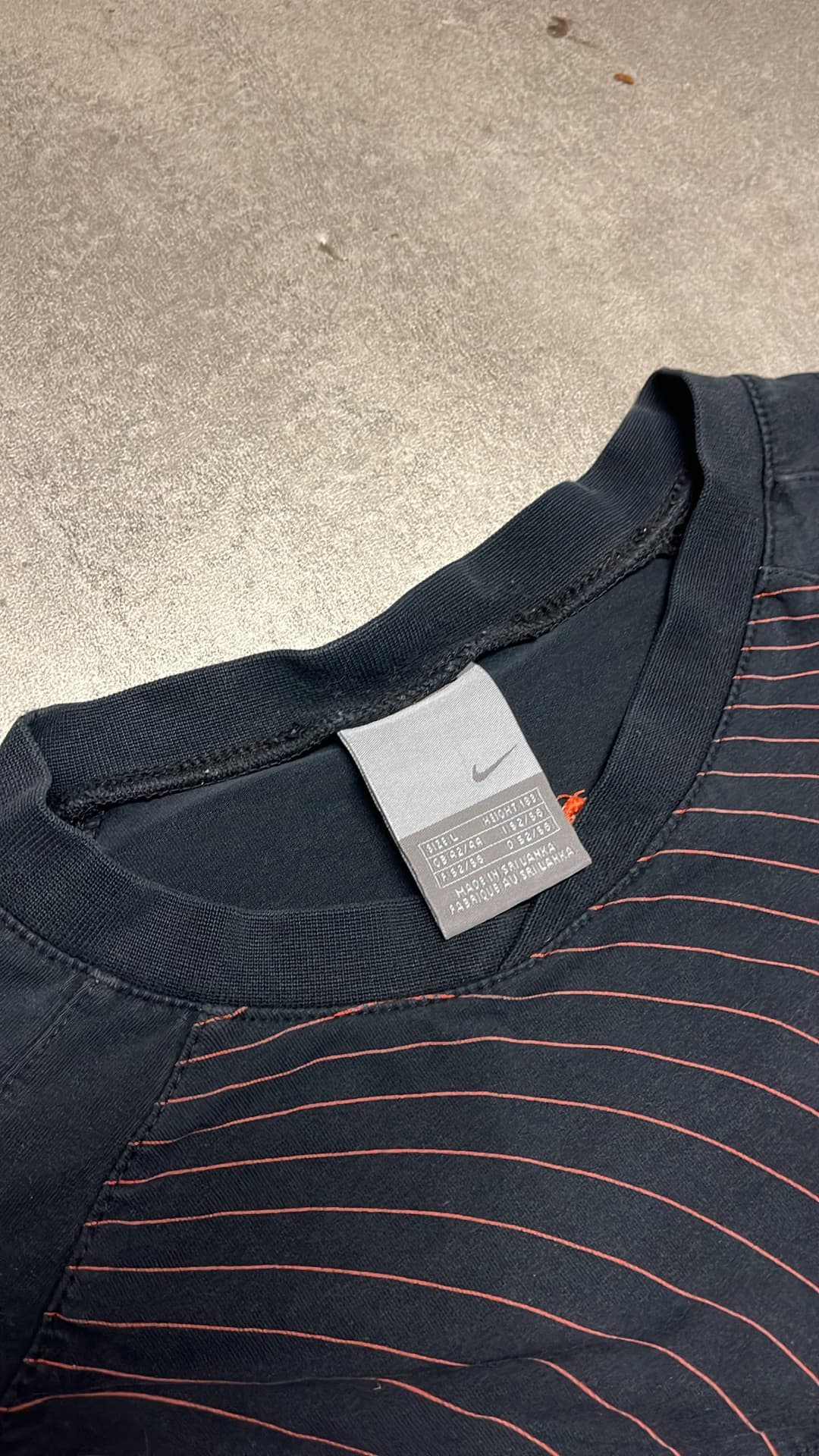 Nike Tn T-Shirt Black/Orange — 7