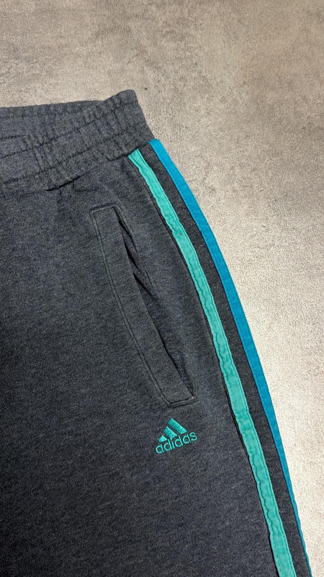 Adidas PE Jogger Grey/turquoise — 3