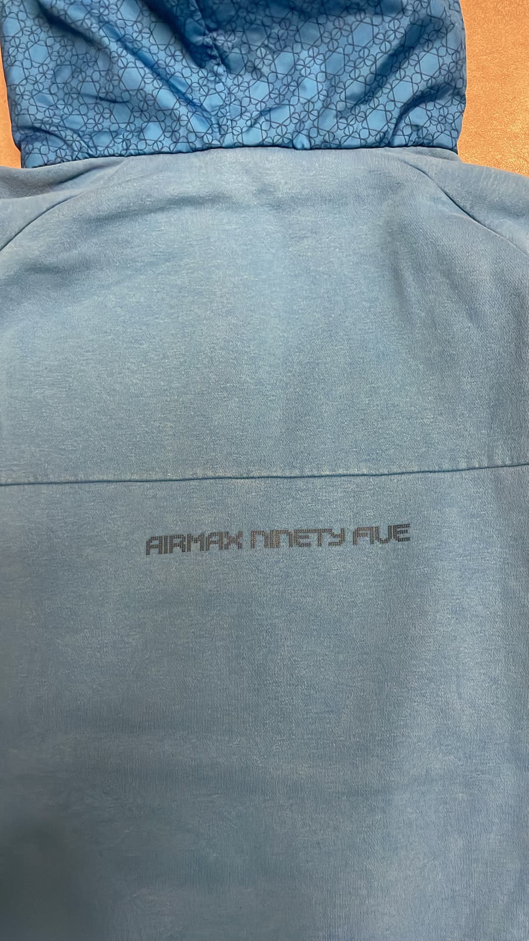 Nike Airmax 95 1/4 Zip Hoodie Blue — 6