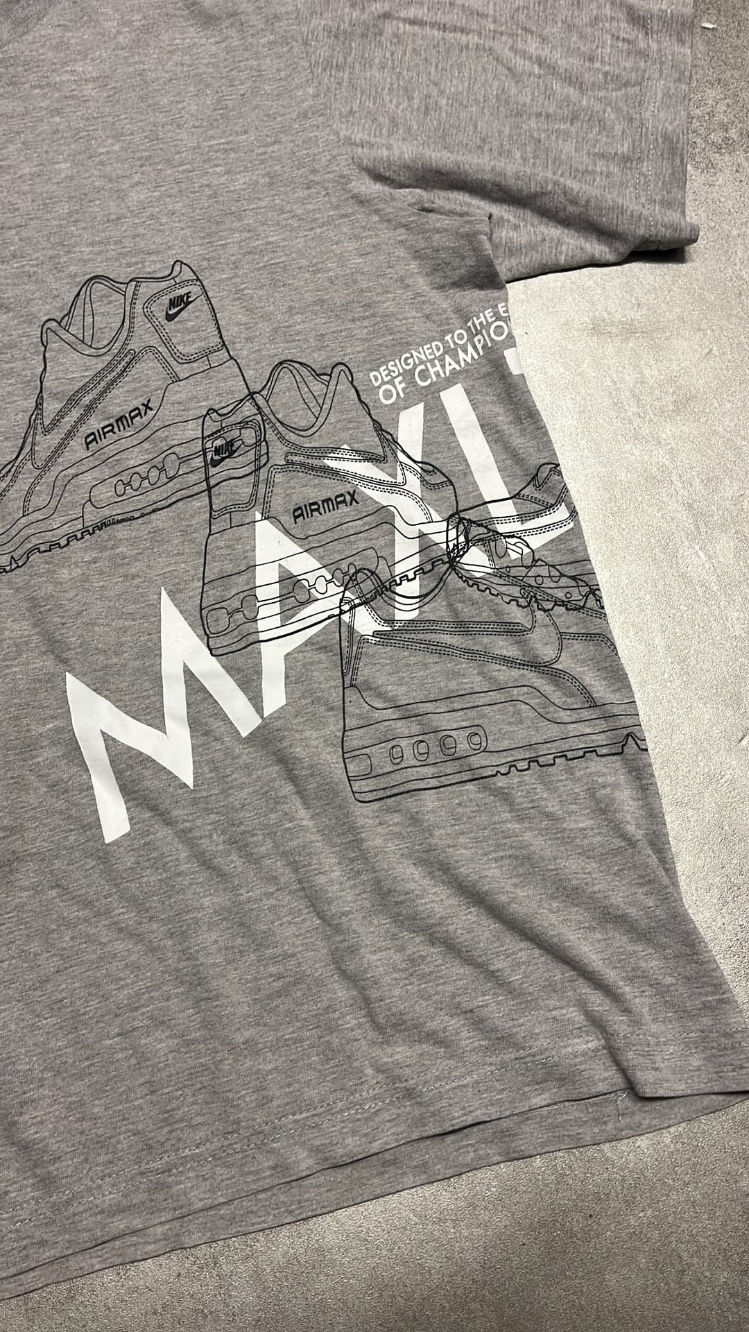 Nike Airmax 97 T-Shirt Black/Grey — 3
