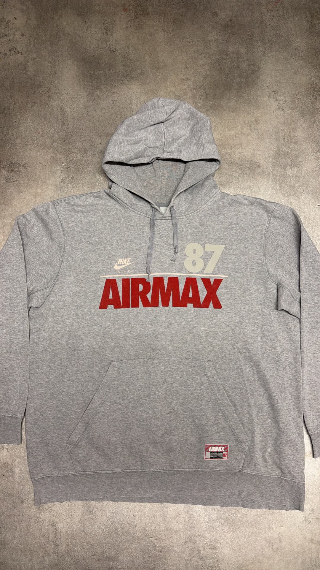 Nike Airmax 87 Hoodie Grey — 3