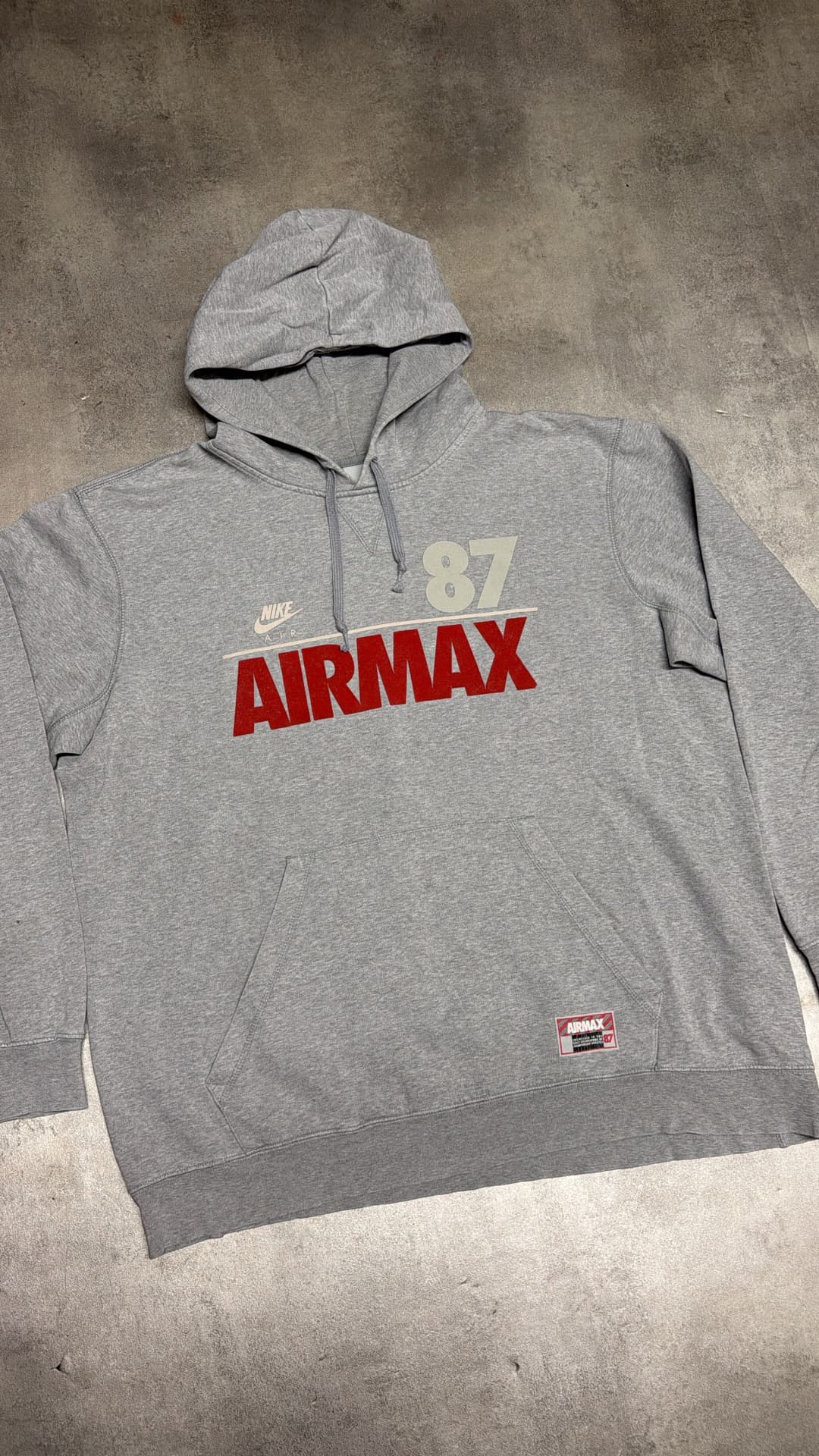 Nike Airmax 87 Hoodie Grey — 2