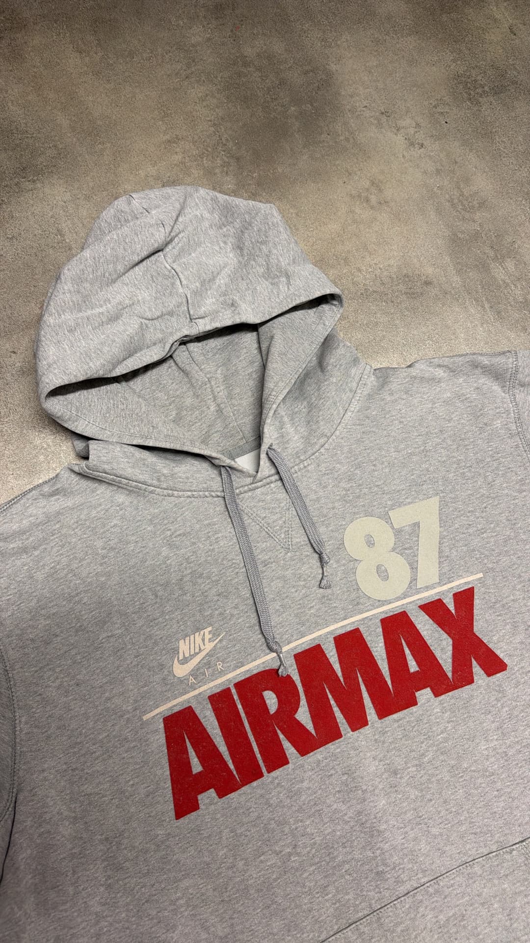 Nike Airmax 87 Hoodie Grey — 5