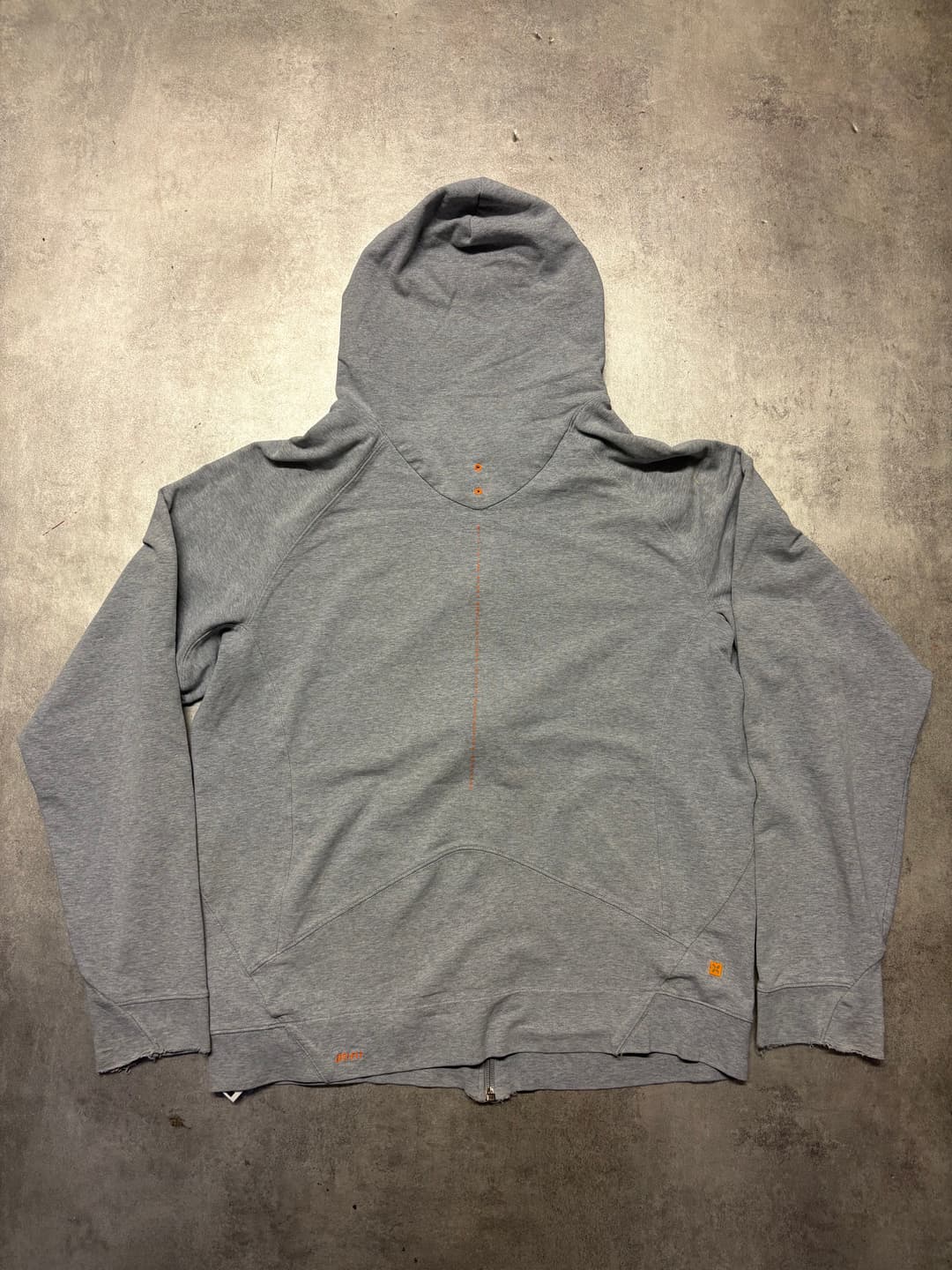 Nike Training Zip-Up Grey/Orange — 3