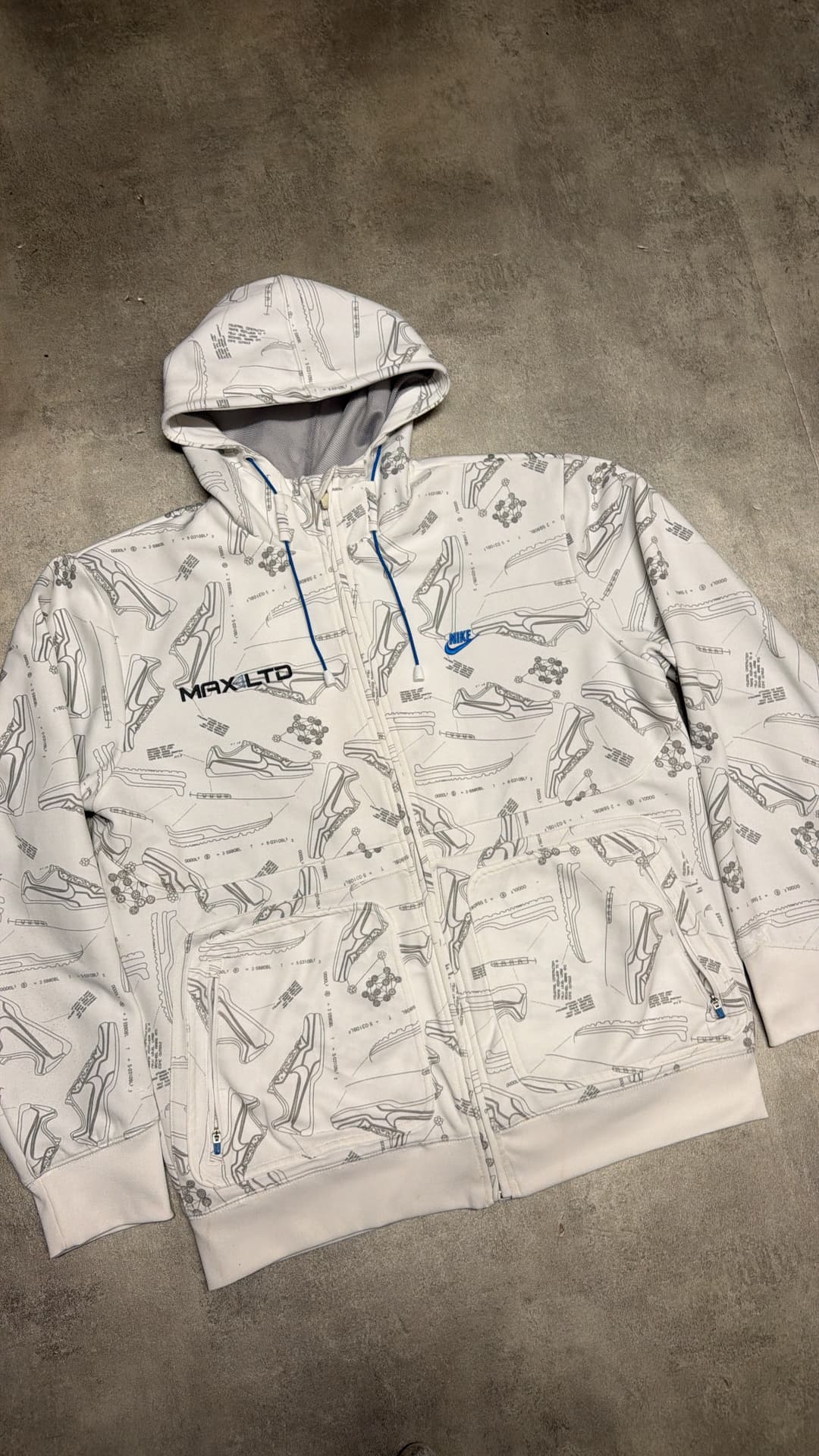 Nike Airmax LTD Zip-Up White — 2