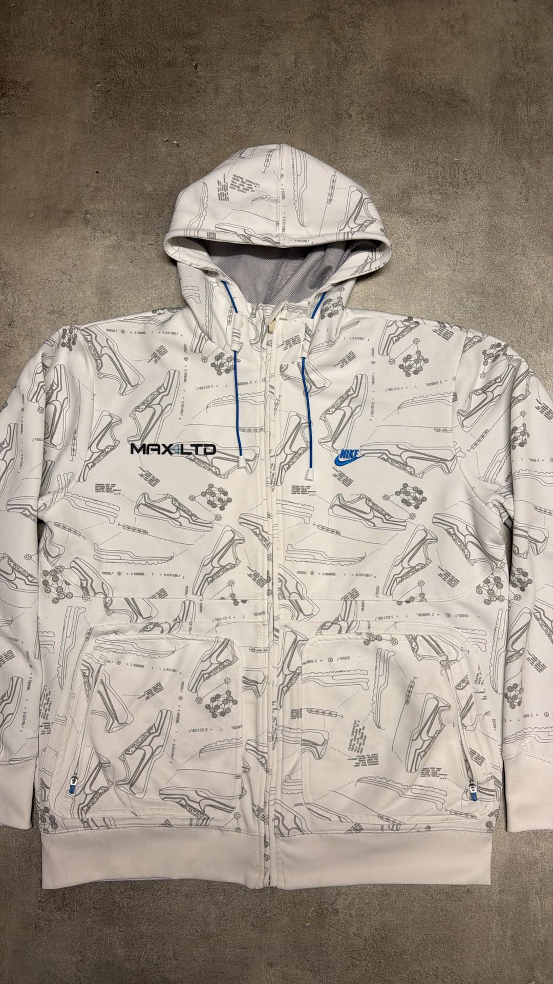Nike Airmax LTD Zip-Up White — 3
