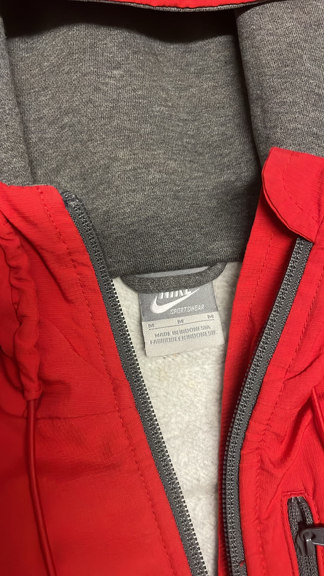 Nike Airmax LTD Zip-Up Red/Grey — 5