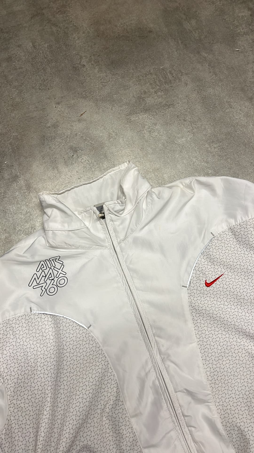 Nike Airmax 360 Trackjacket White — 4