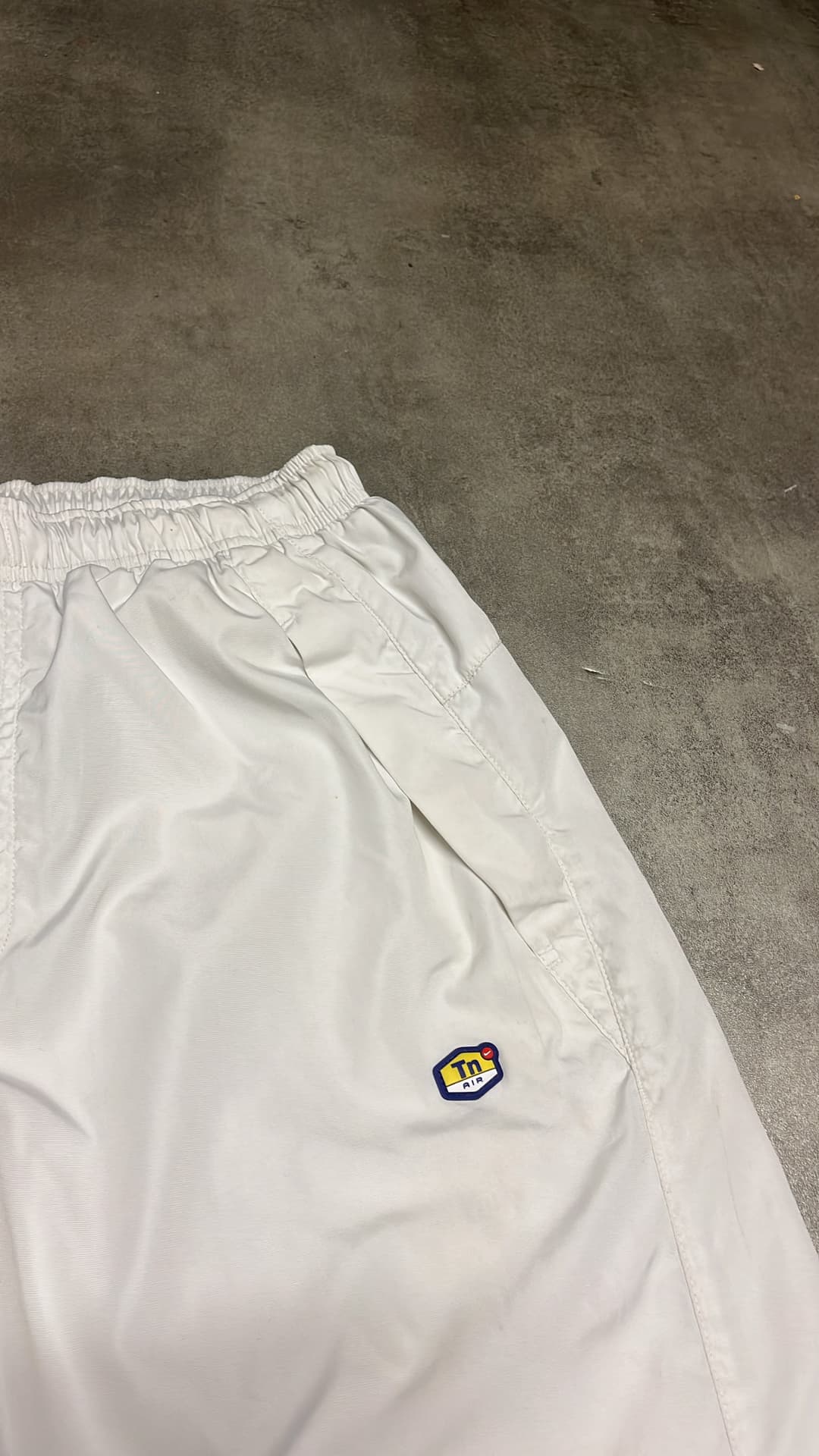 Nike Tn Trackpants White/Blue — 4