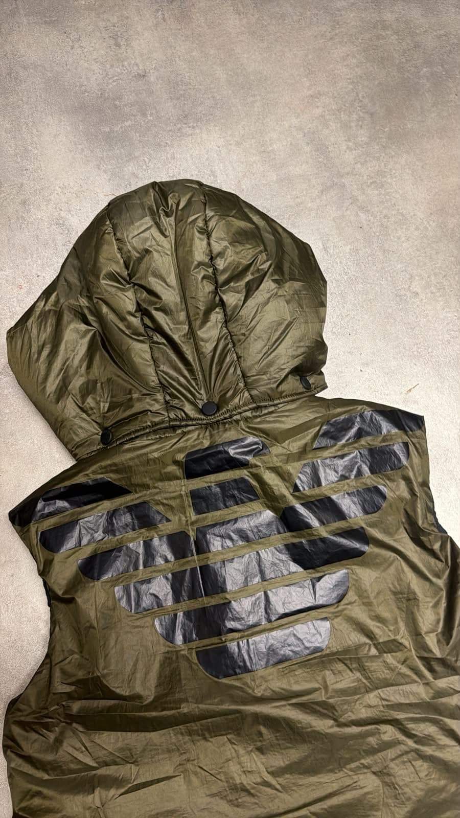 Armani Emporio Armani Puffer Vest Olive — 7