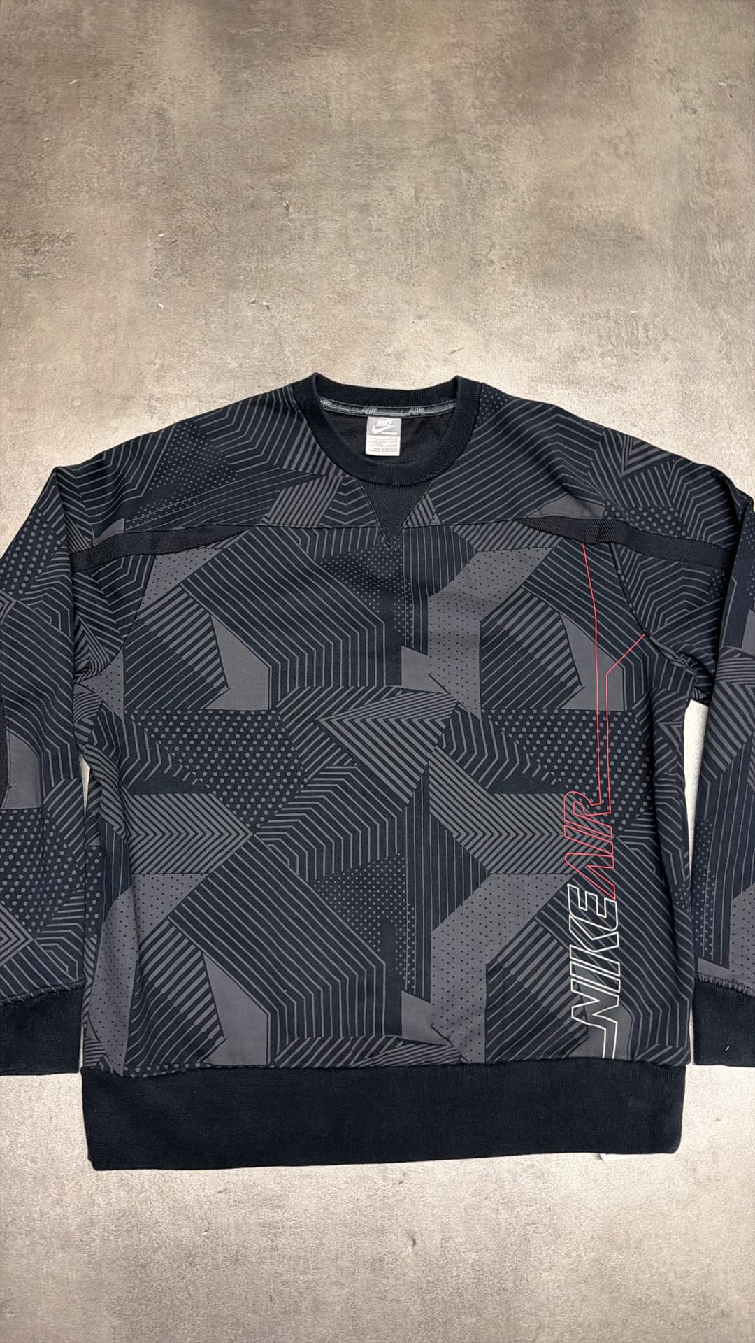 Nike Air Sweater Black — 2