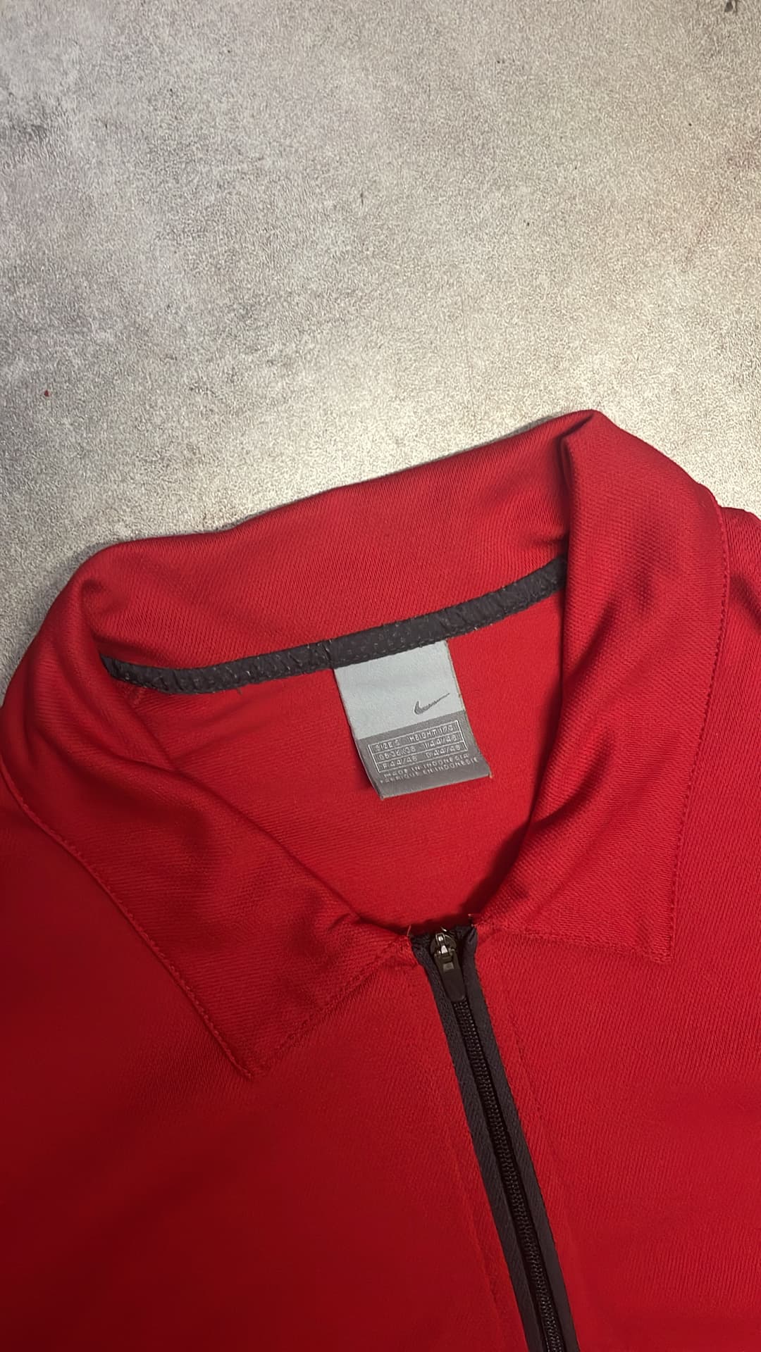Nike Shox Poloshirt Red — 4