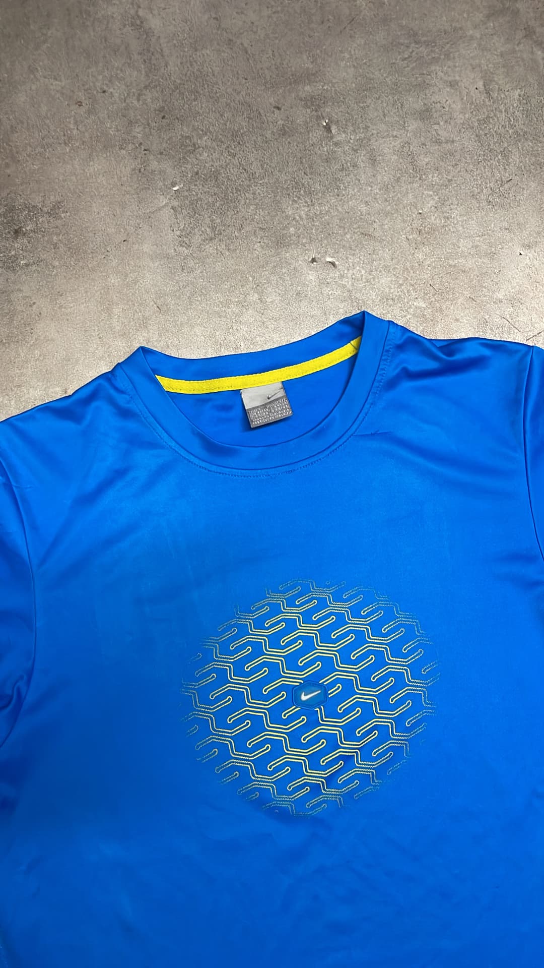 Nike Hex T-Shirt Blue — 3