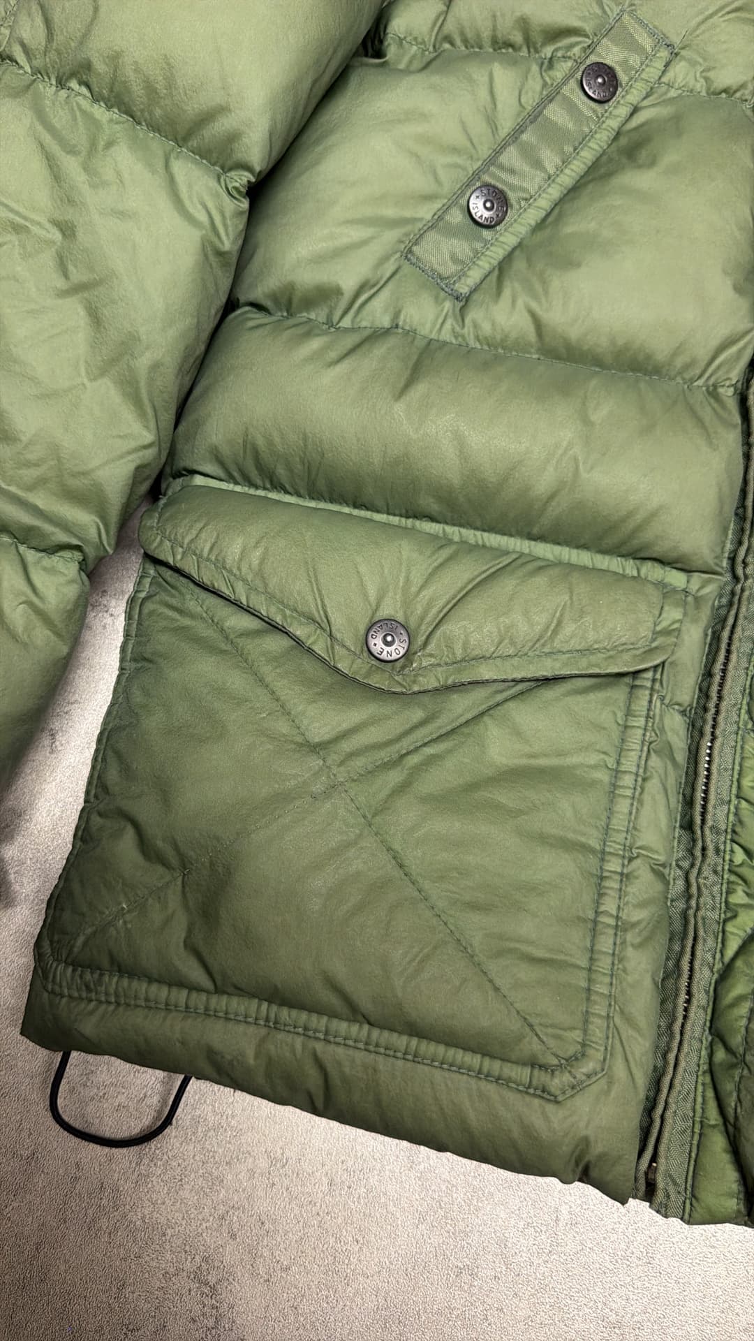 Stone Island Basic Puffer Green — 4
