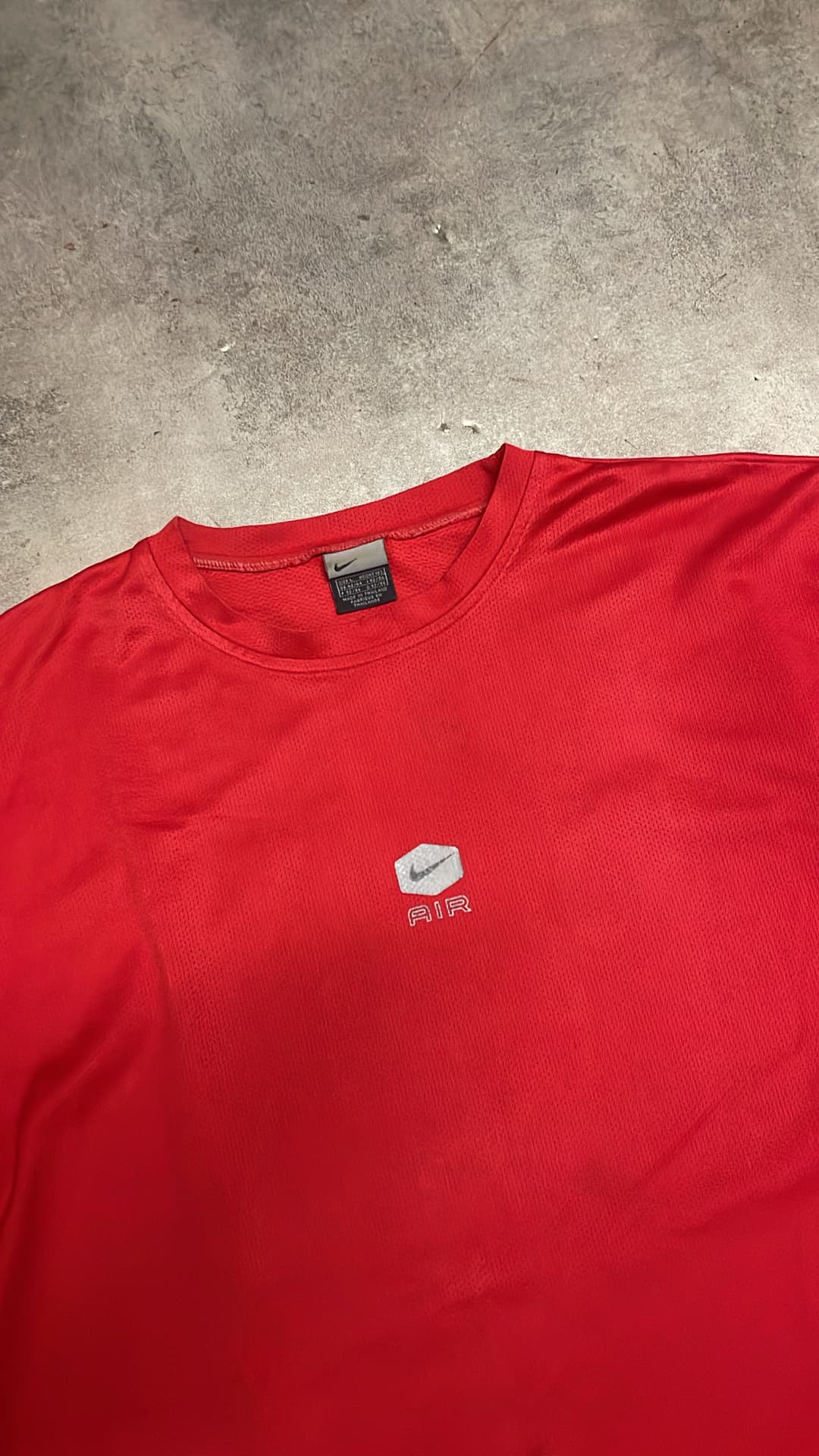 Nike Hex T-Shirt Red/Grey — 3