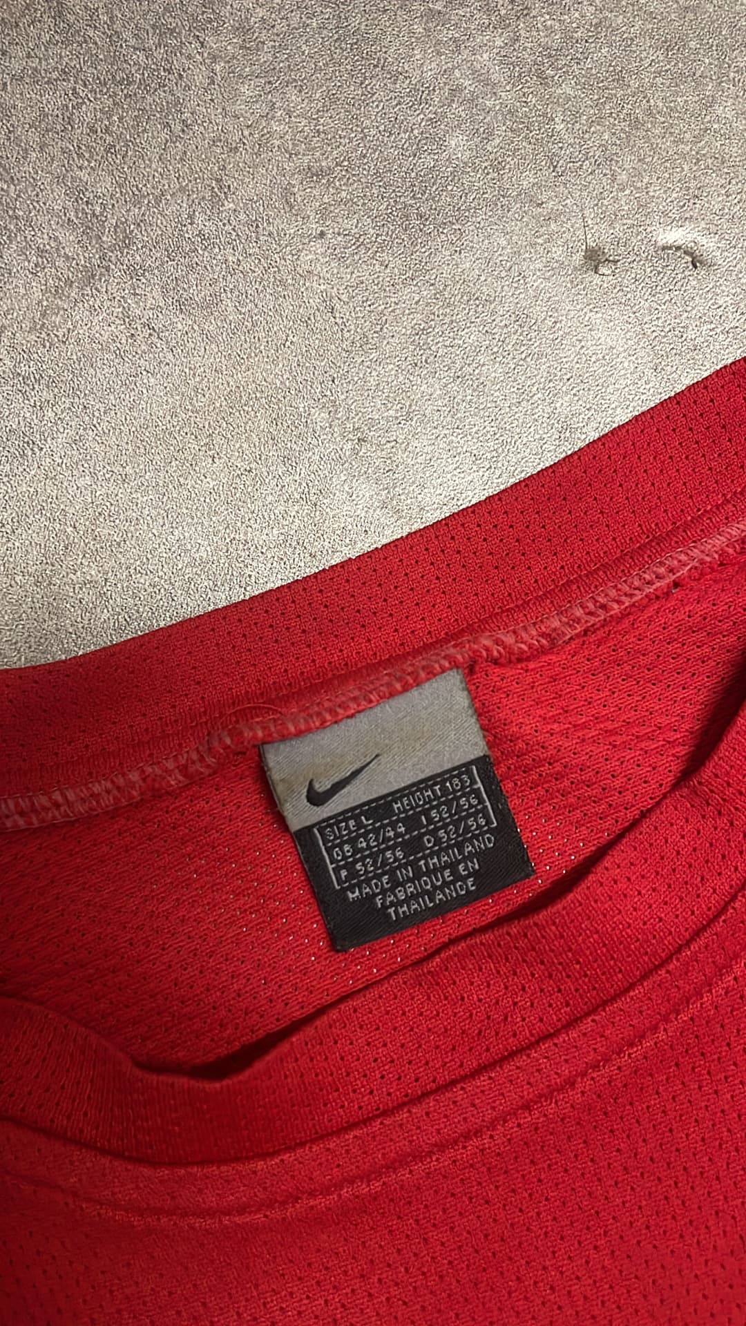 Nike Hex T-Shirt Red/Grey — 4