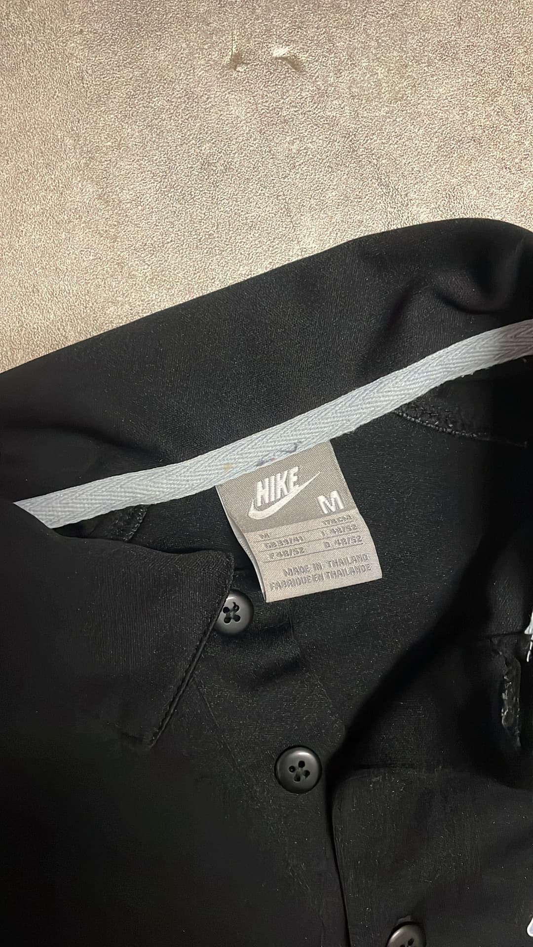 Nike Airmax 360 Poloshirt Black — 4