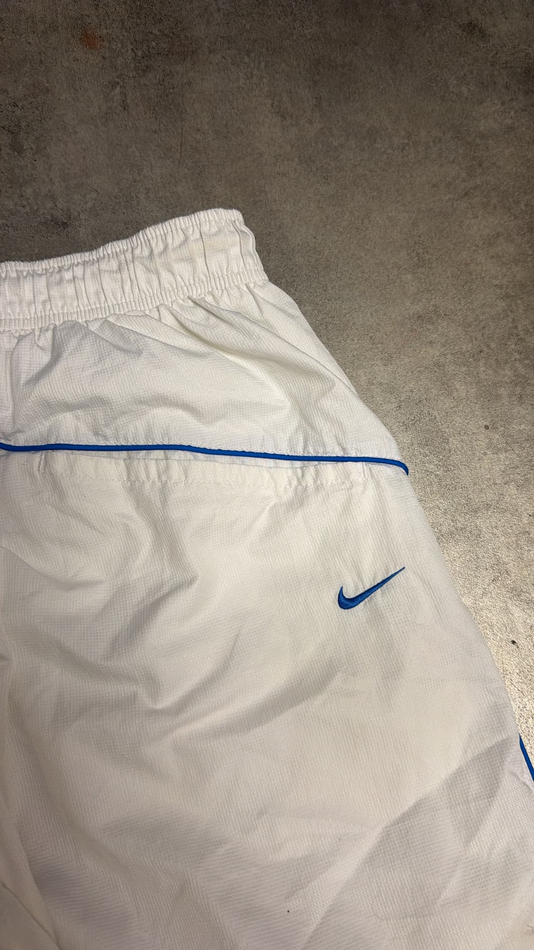 Nike Tn Trackpants White/Blue — 6
