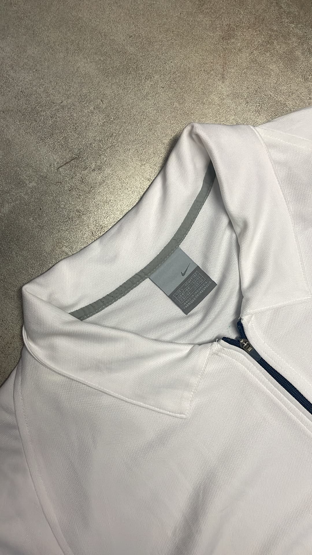 Nike Shox Poloshirt White — 4