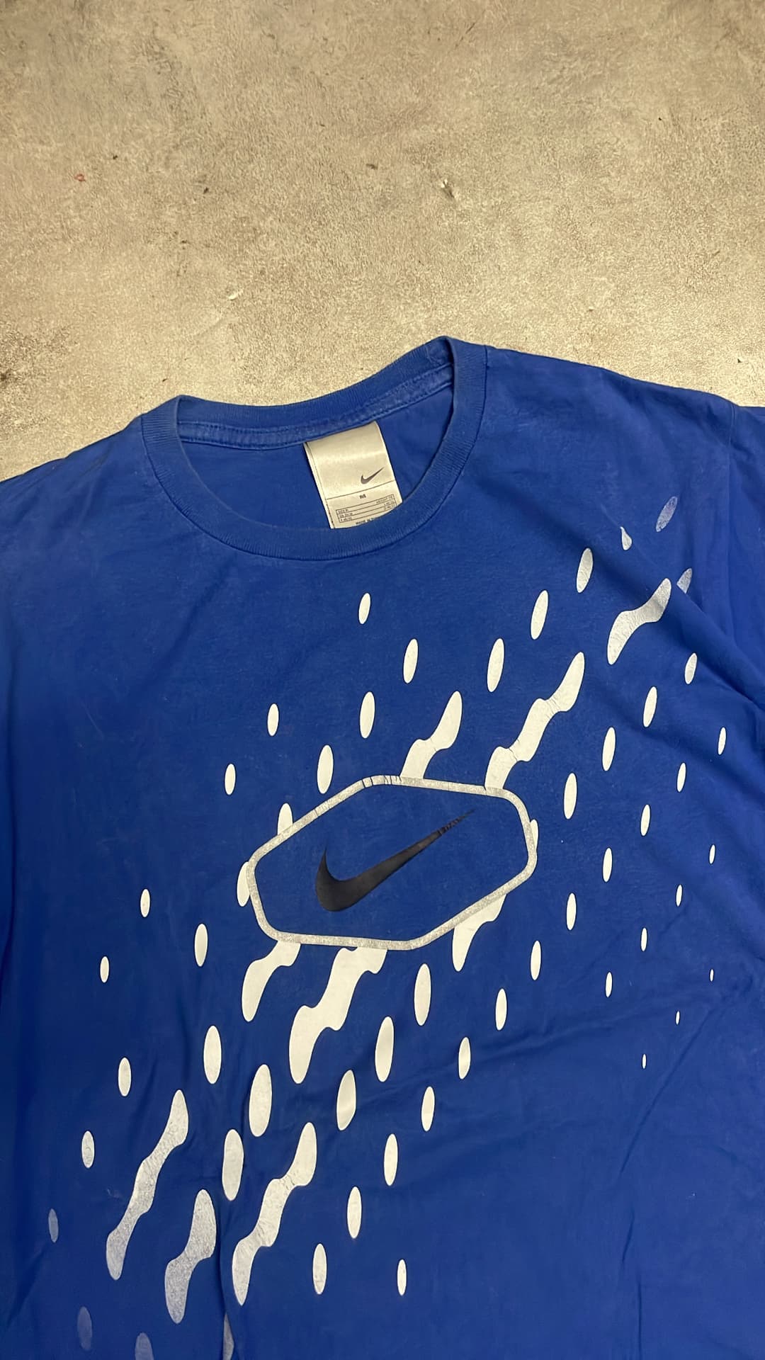 Nike Hex T-Shirt Blue/Silver — 3