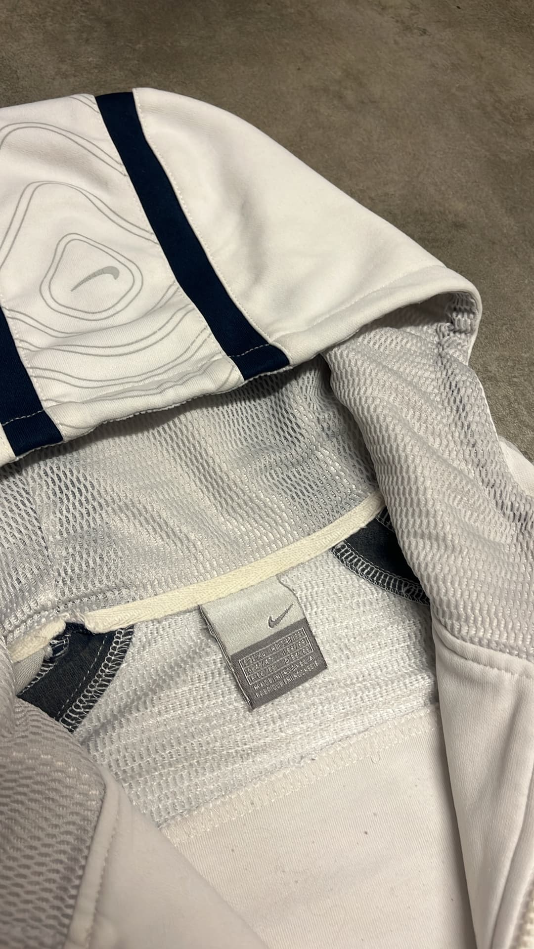 Nike FHS Zip-Up White — 5