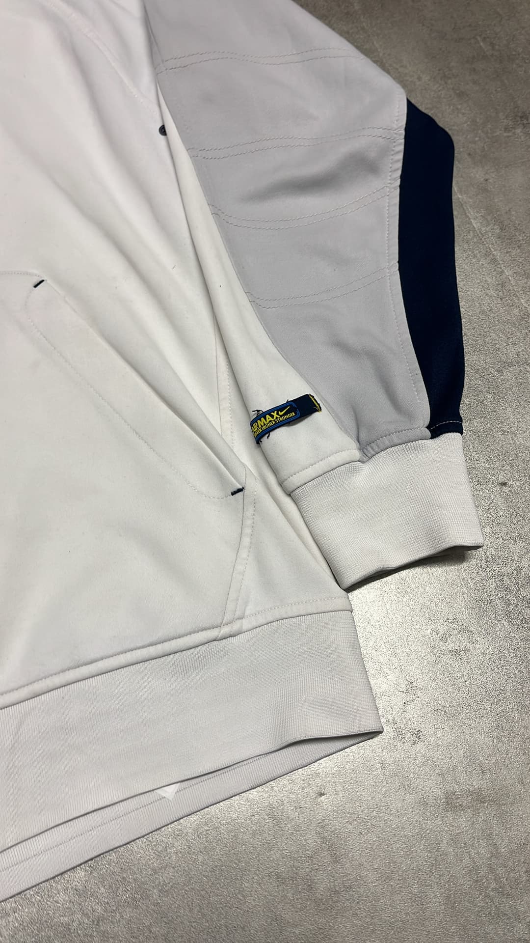 Nike FHS Zip-Up White — 3