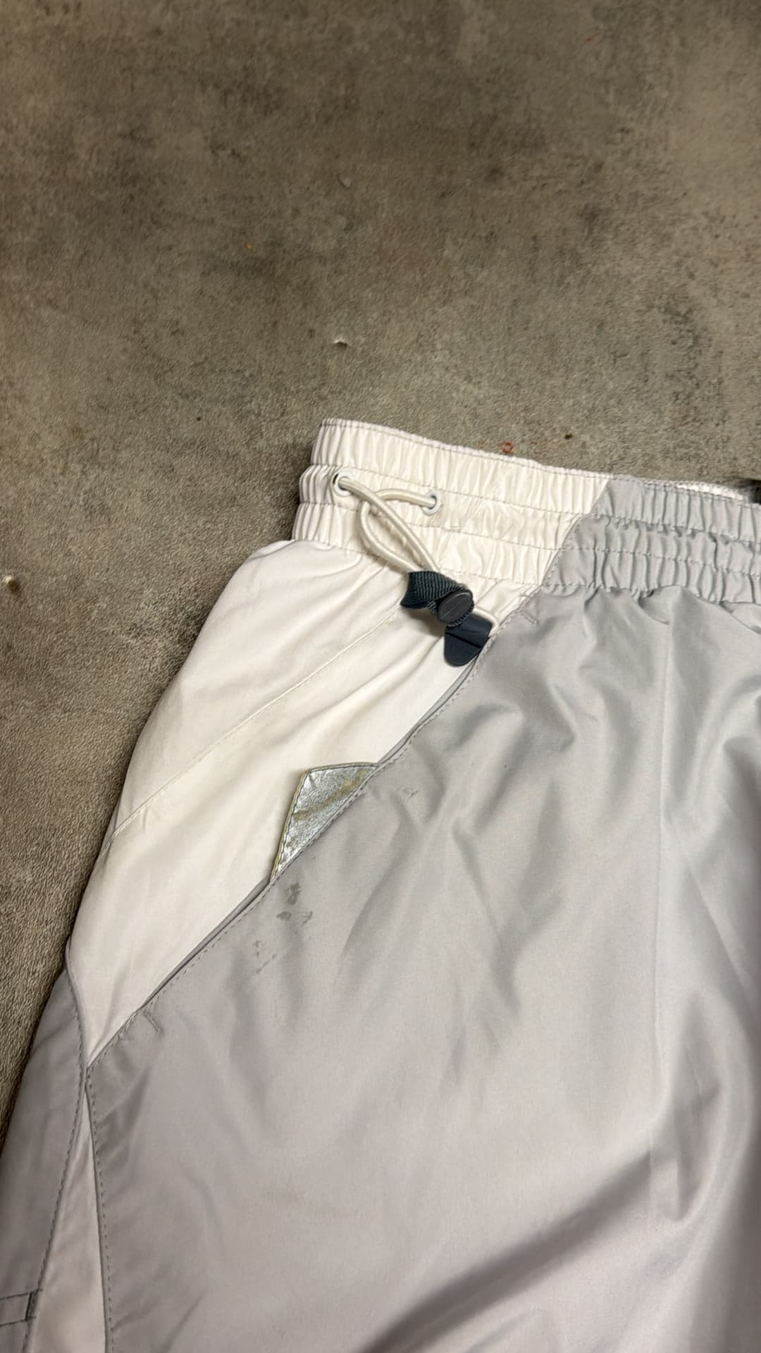 Nike AM 360 Trackpants Grey/White — 8