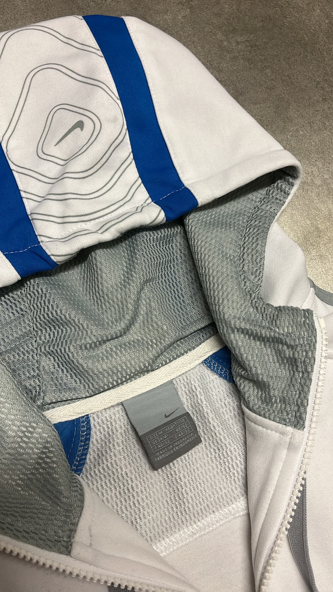Nike FHS Zip-Up White — 4