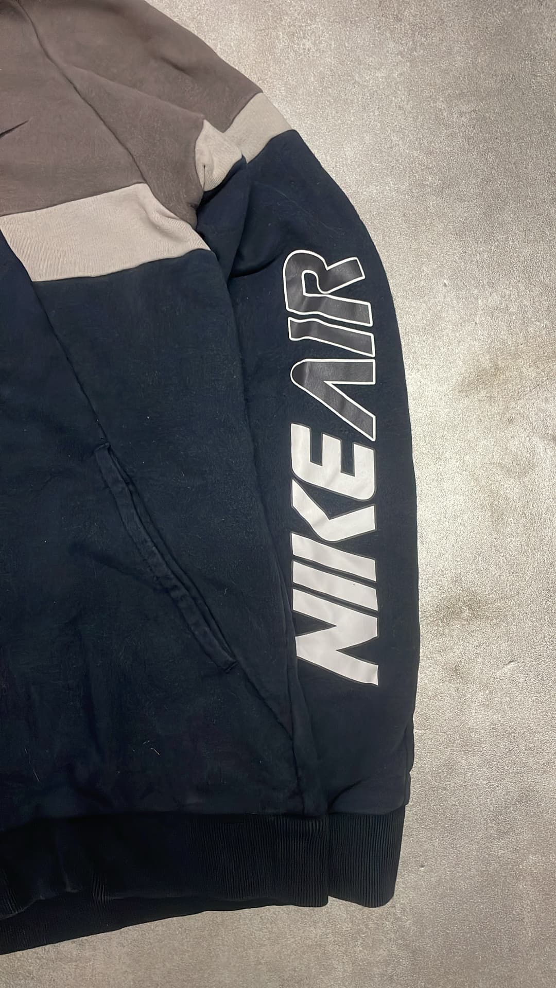 Nike Air Zip-Up Black/Brown — 3