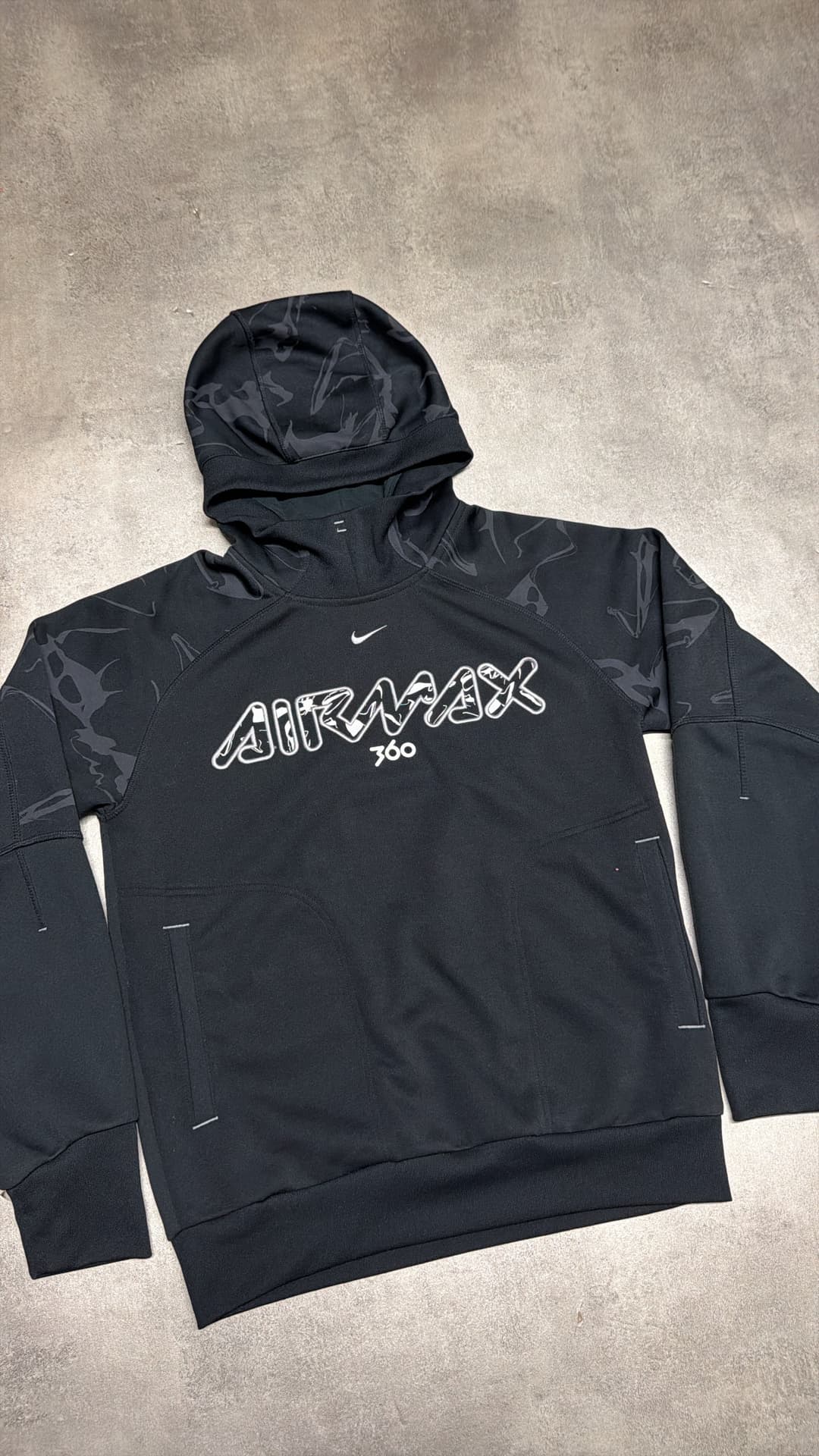 Nike Airmax 360 Hoodie Black — 2