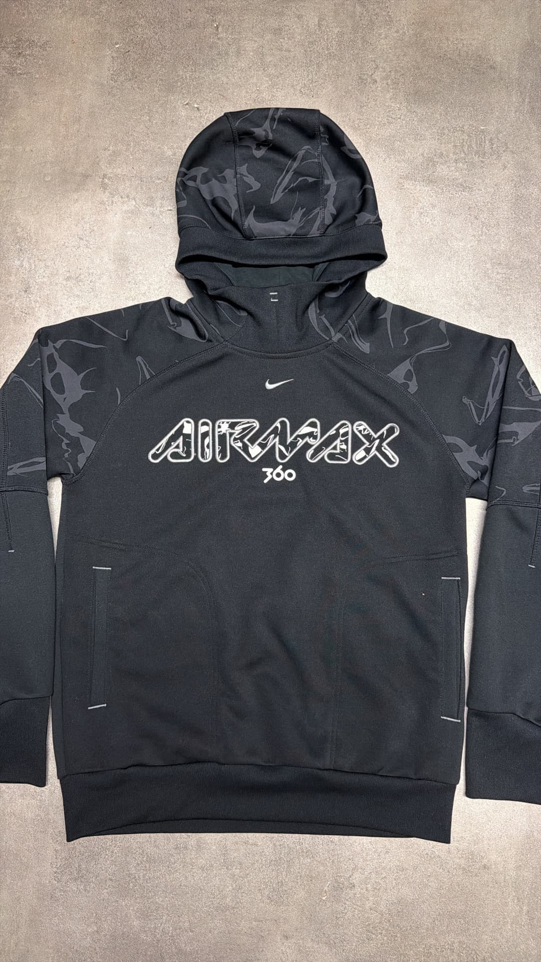 Nike Airmax 360 Hoodie Black — 3