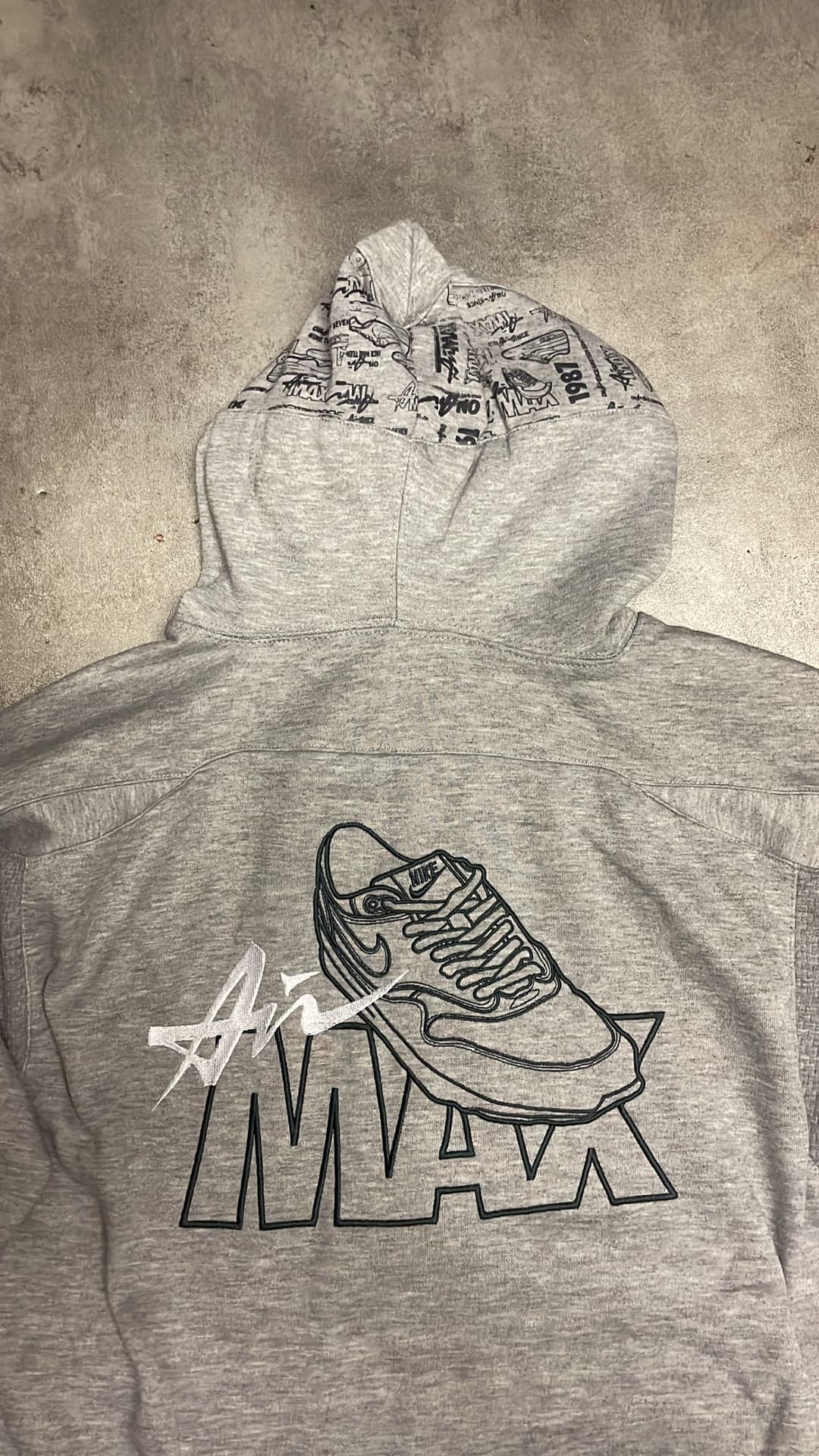 Nike Airmax 87 Zip-Up Grey — 6