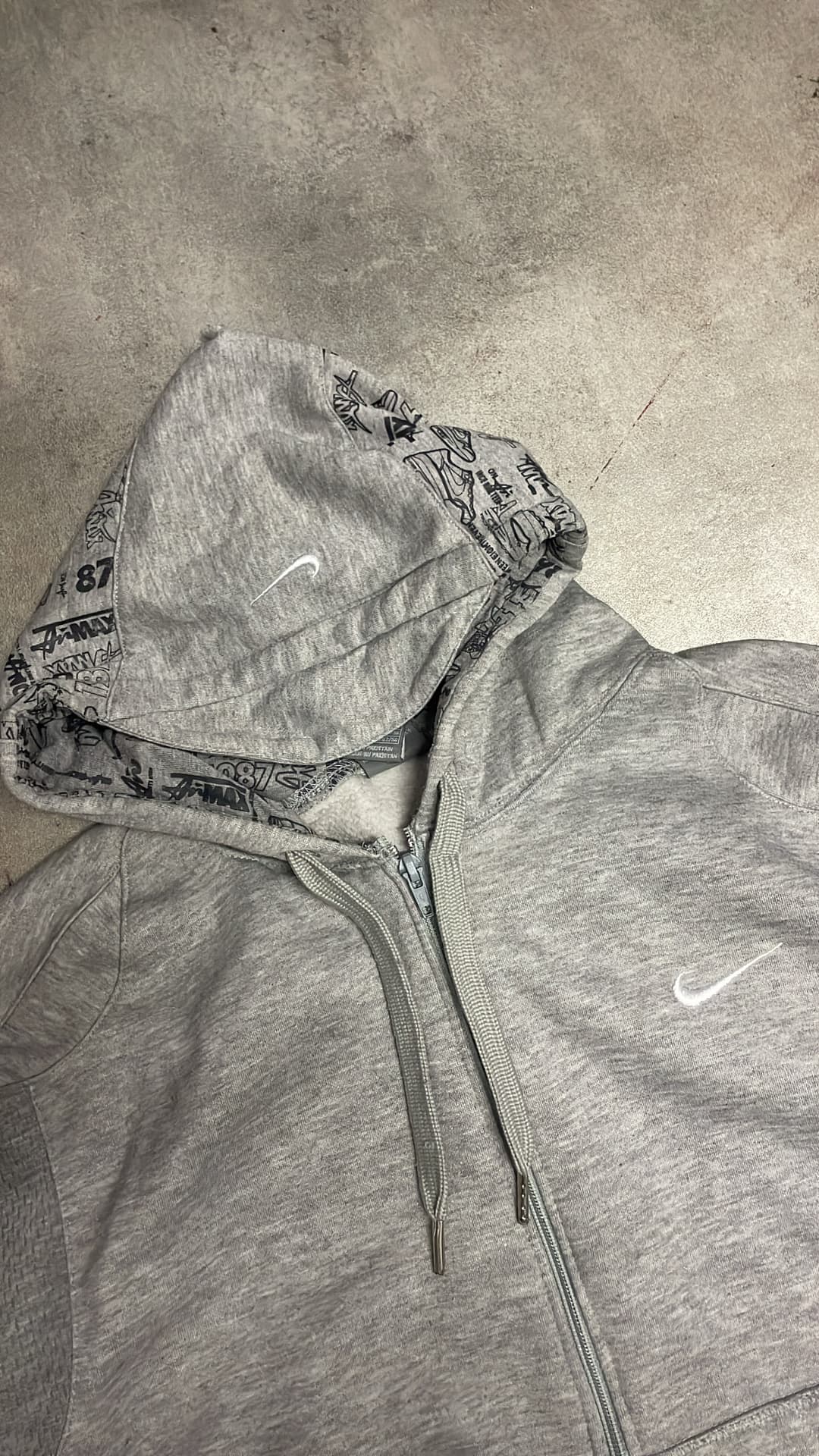 Nike Airmax 87 Zip-Up Grey — 4