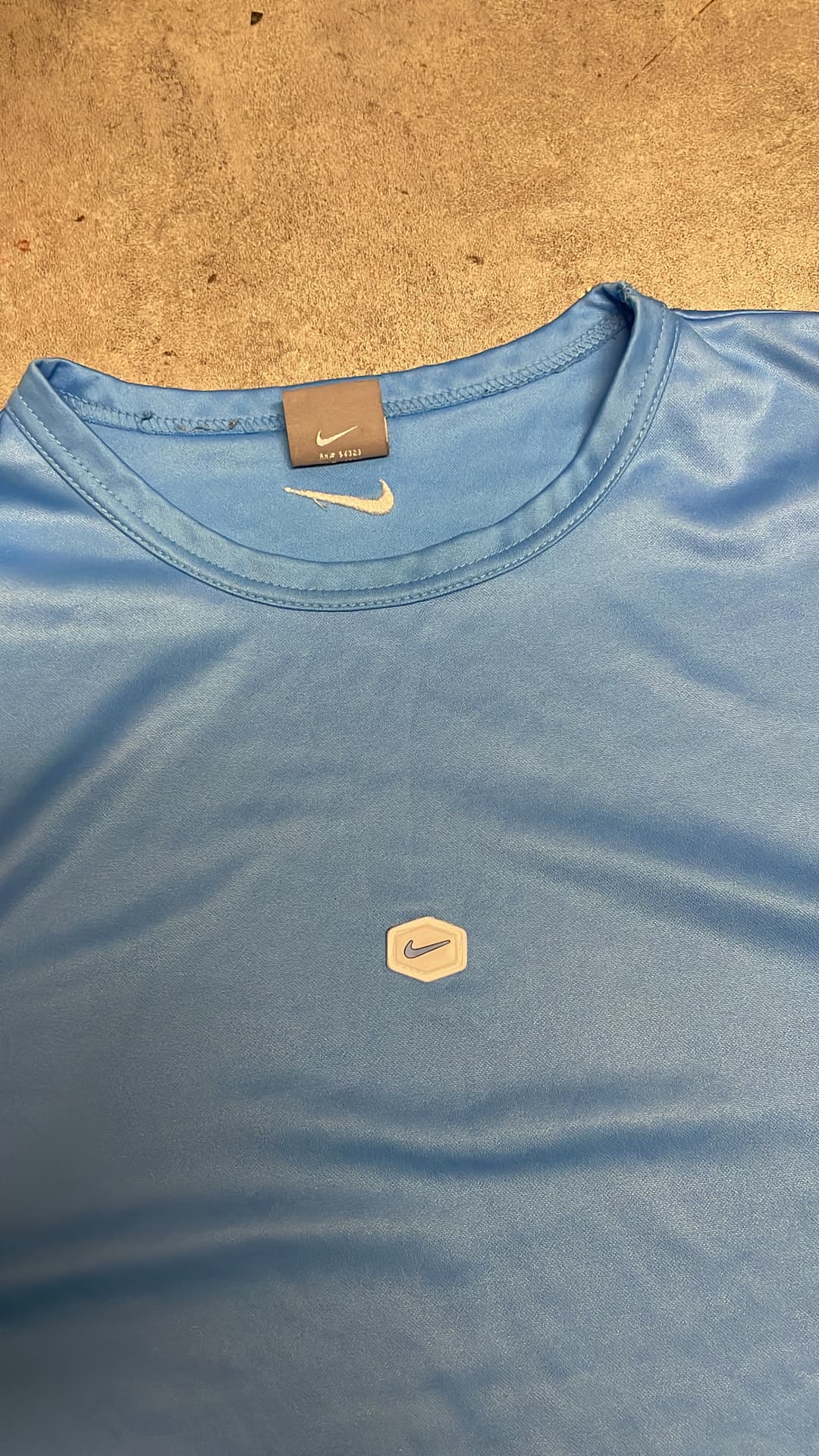Nike Hex T-Shirt Blue — 3