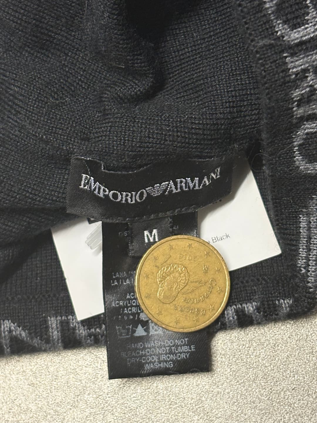 Armani Emporio Armani Beanie Black — 5