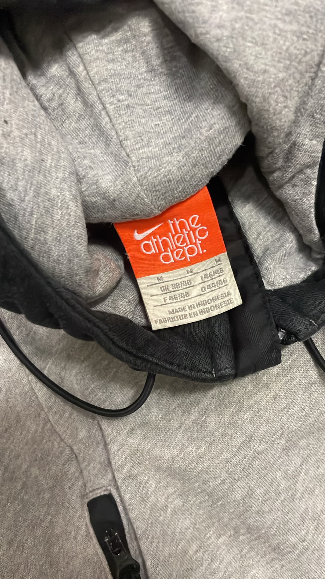 Nike Air Zip-Up Grey/Black — 4