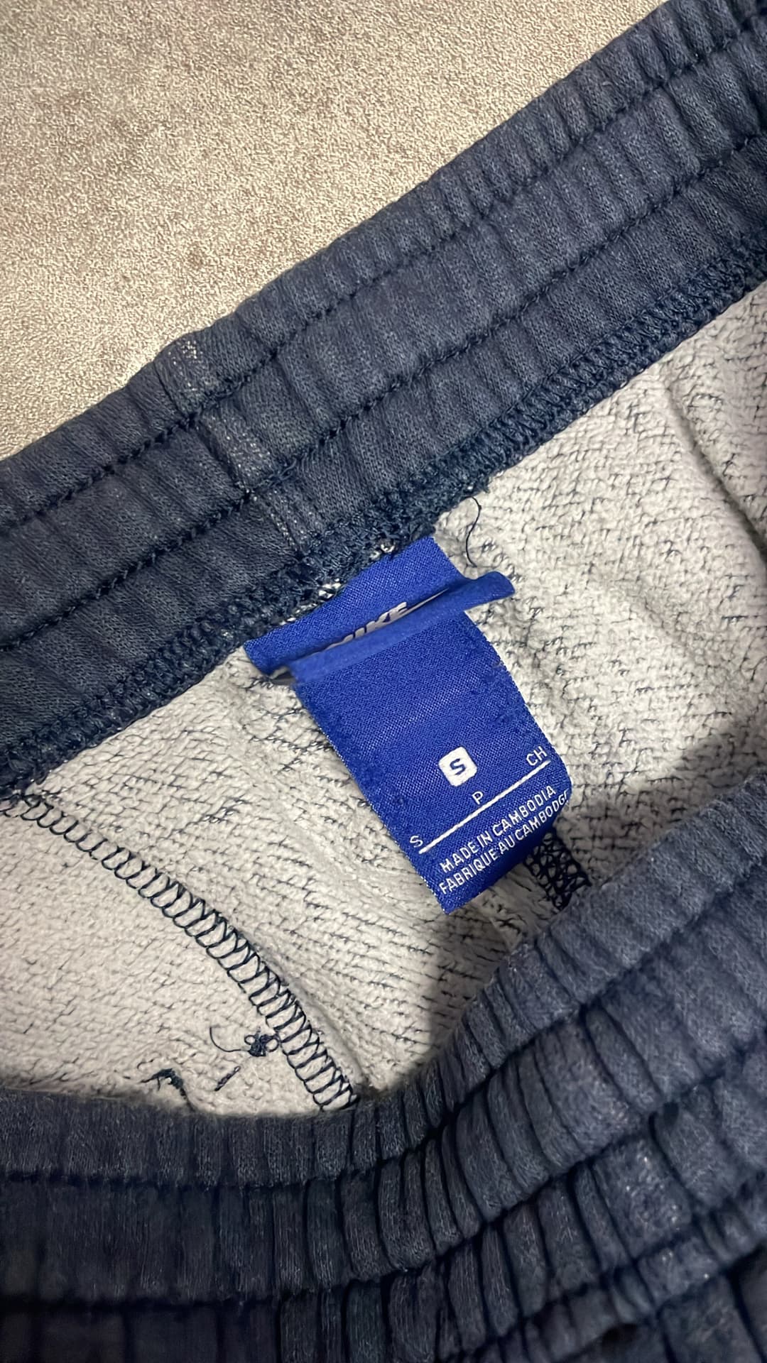 Nike Basic Jogger Grey/Navy — 4