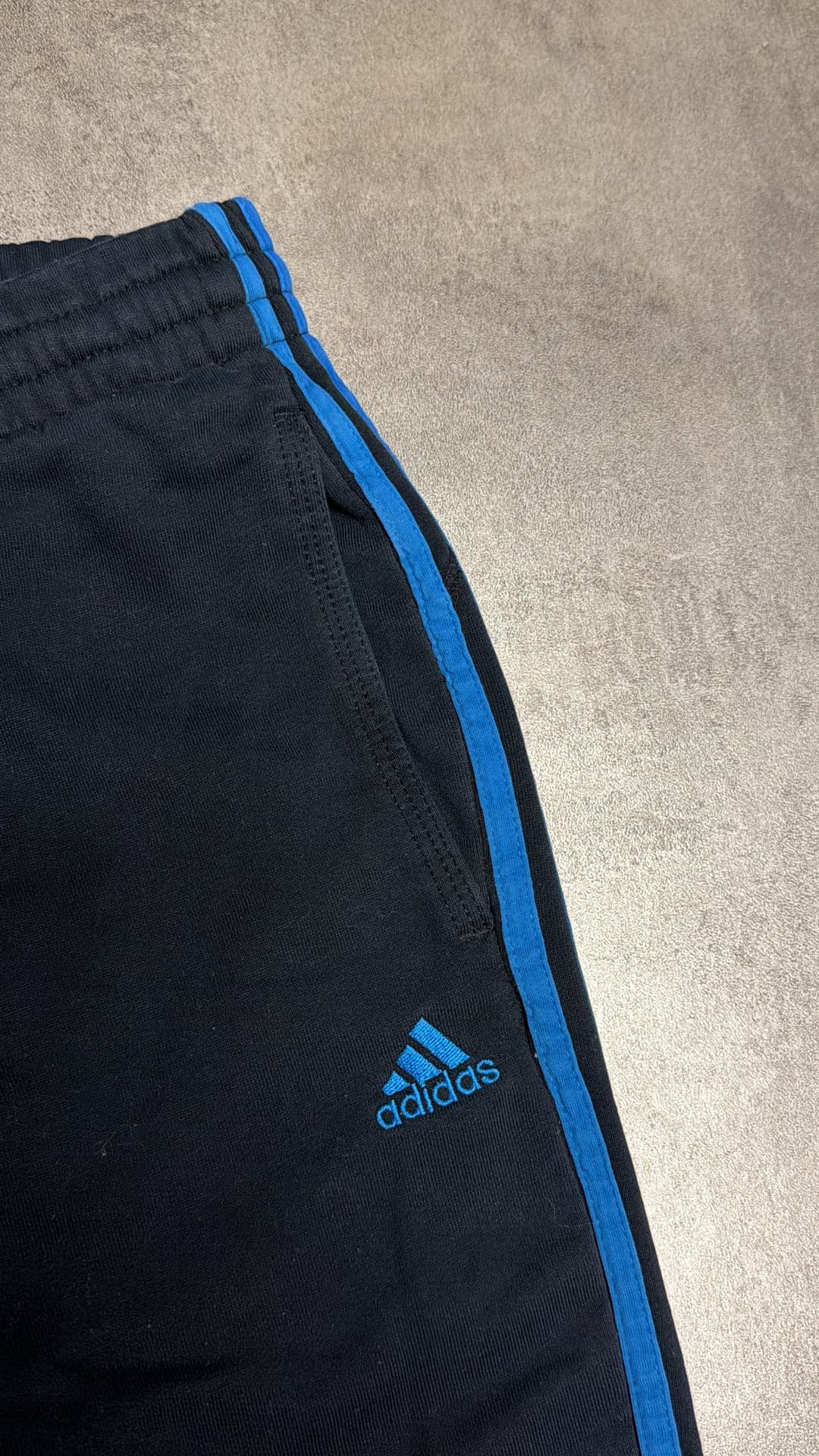 Adidas P-E Jogger Black/Blue — 3
