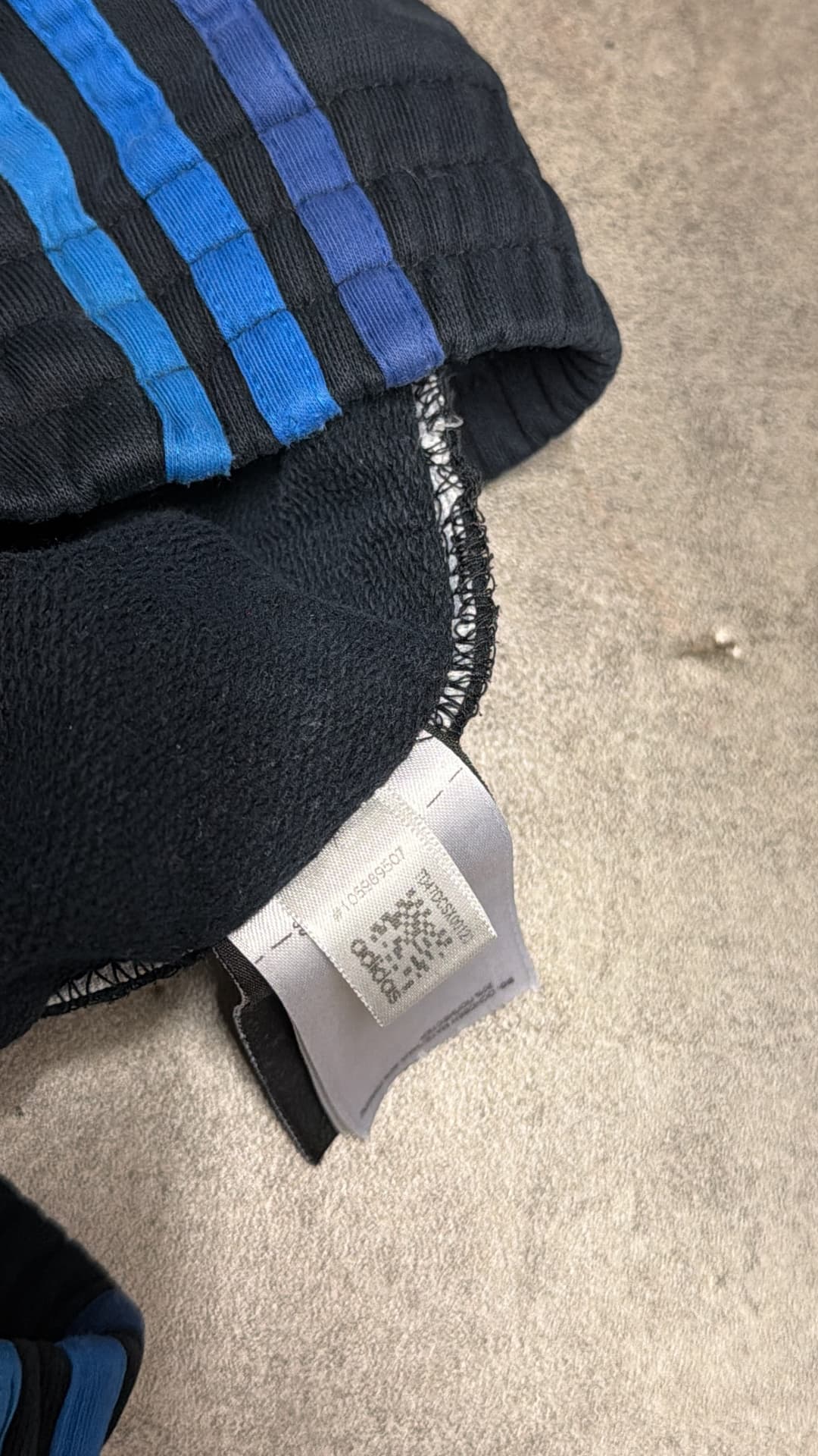 Adidas P-E Jogger Black/Blue — 5