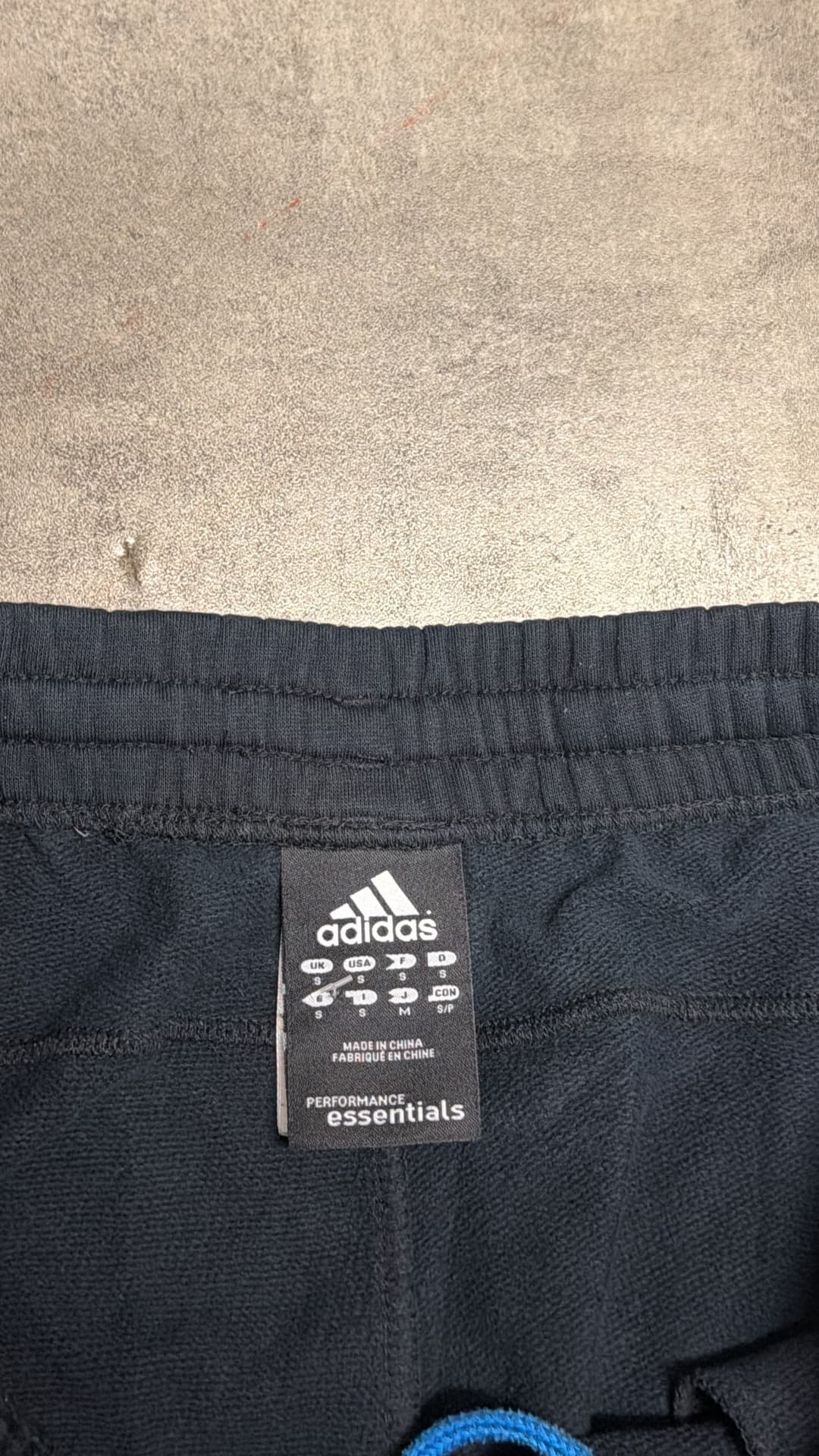 Adidas P-E Jogger Black/Blue — 4