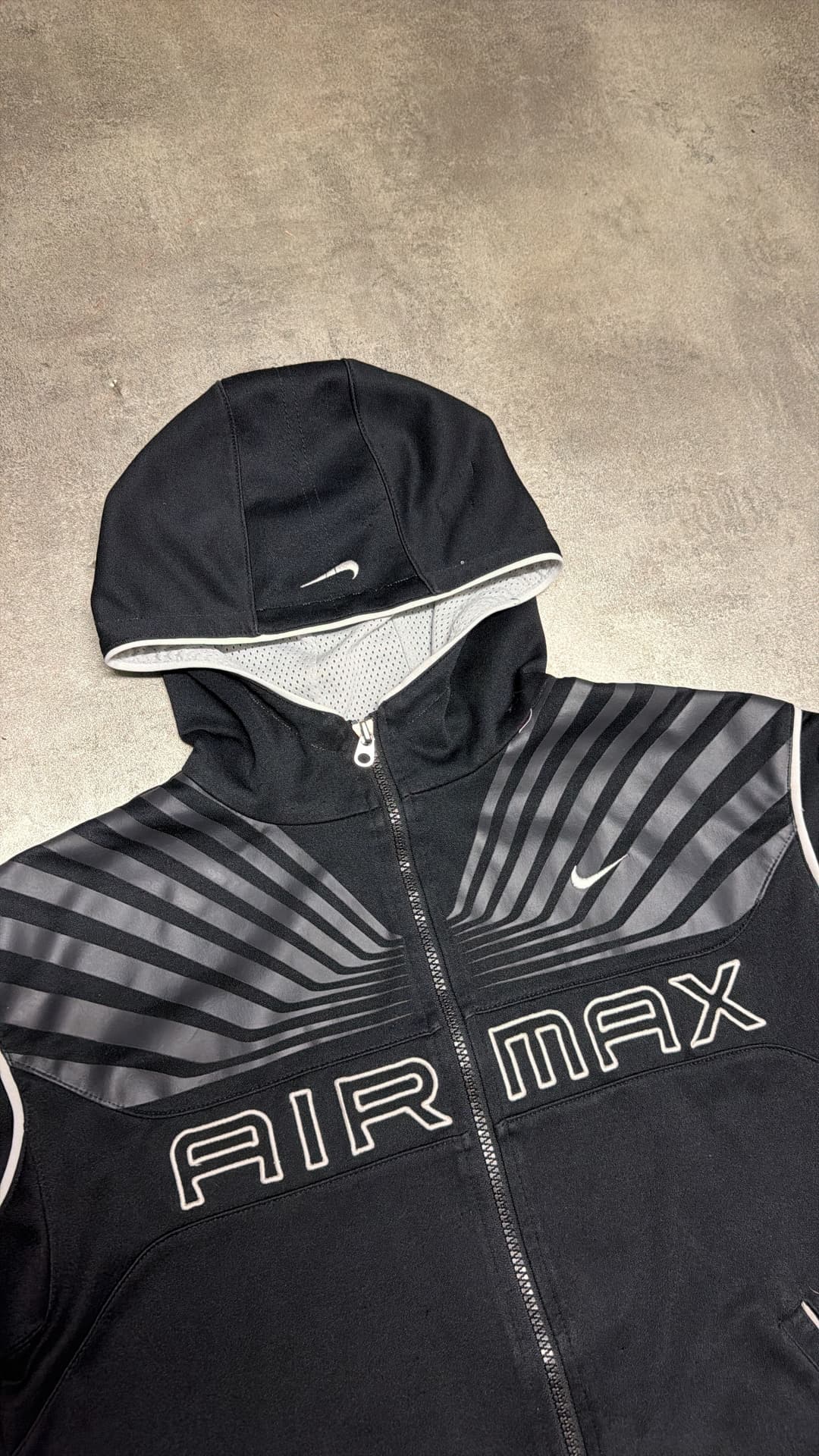 Nike Airmax 87 Zip-Up Black/White — 5