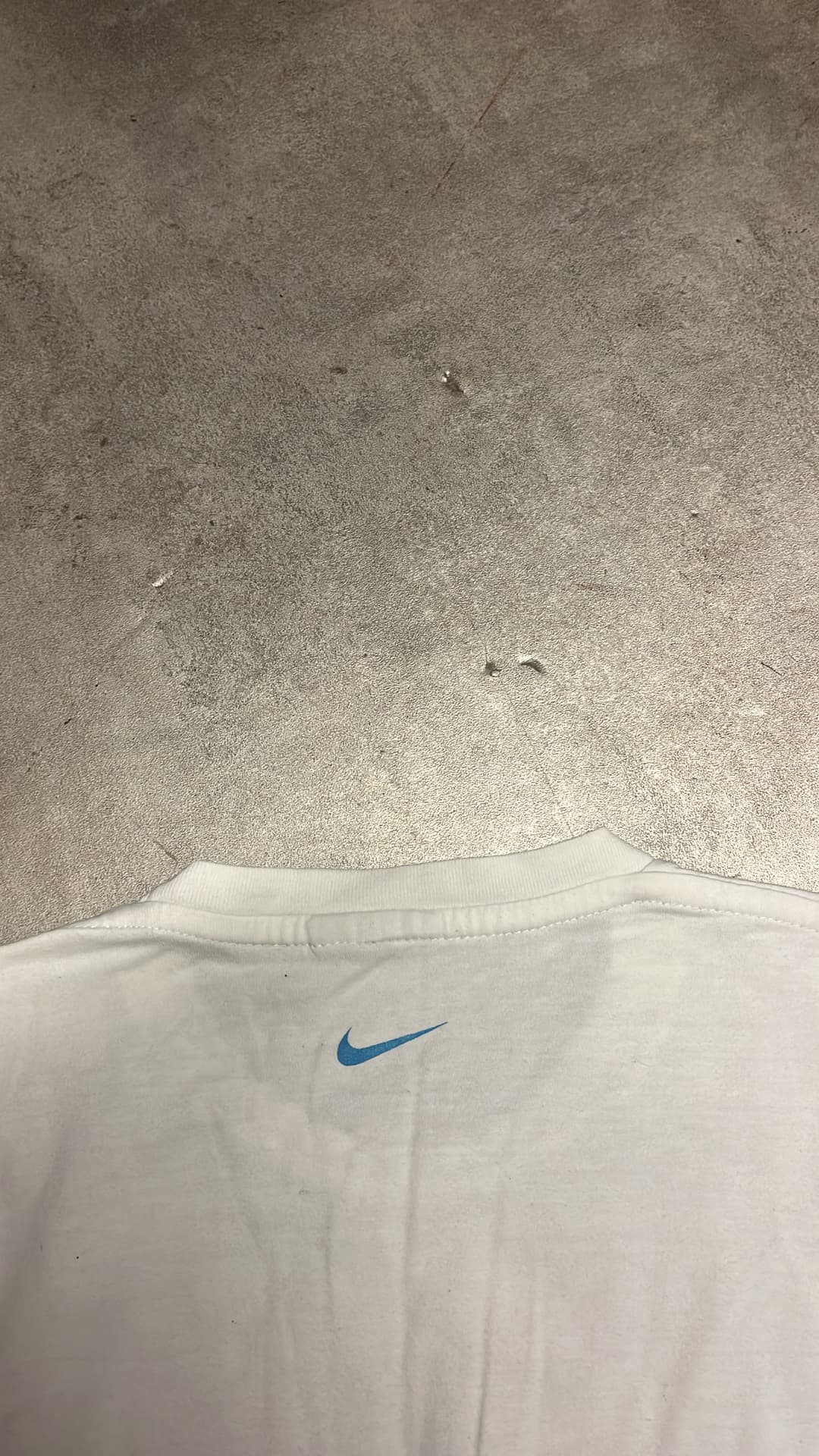 Nike Graphic T-Shirt White/Blue — 4