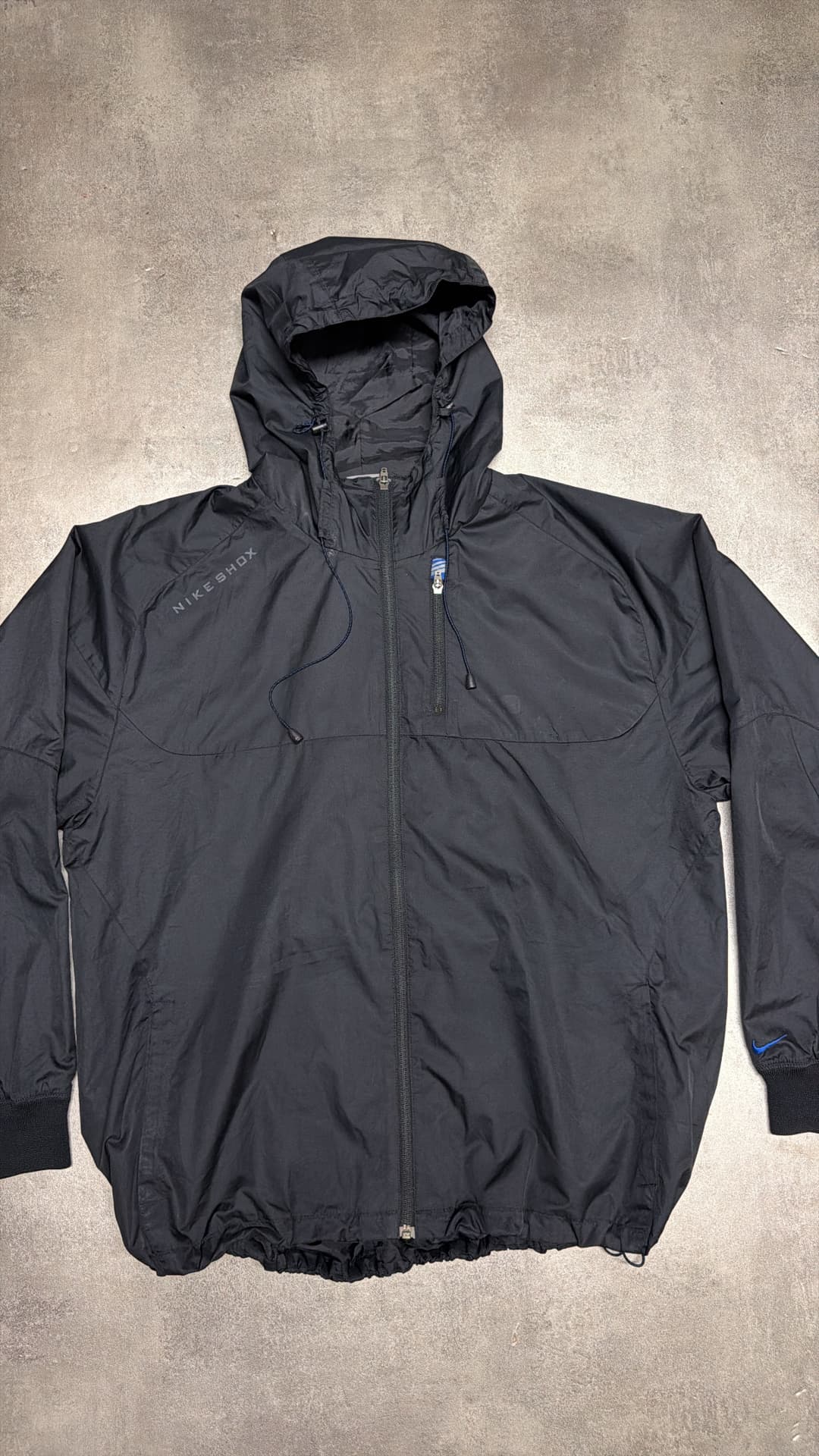 Nike Shox Windbreaker Black — 2