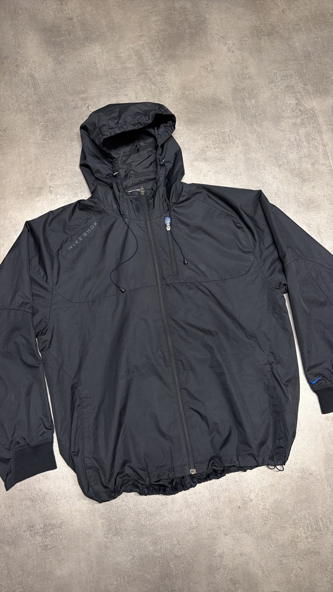 Nike Shox Windbreaker Black — 3