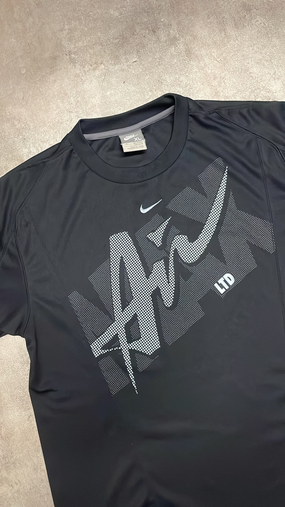 Nike Airmax LTD T-Shirt Black/Light-Blue — 3