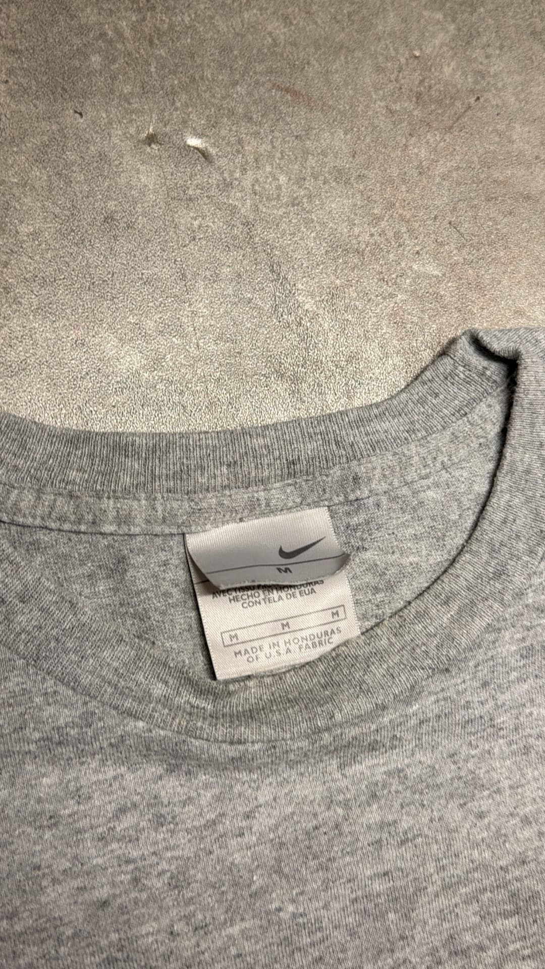 Nike Shox T-Shirt Grey/Blue — 7