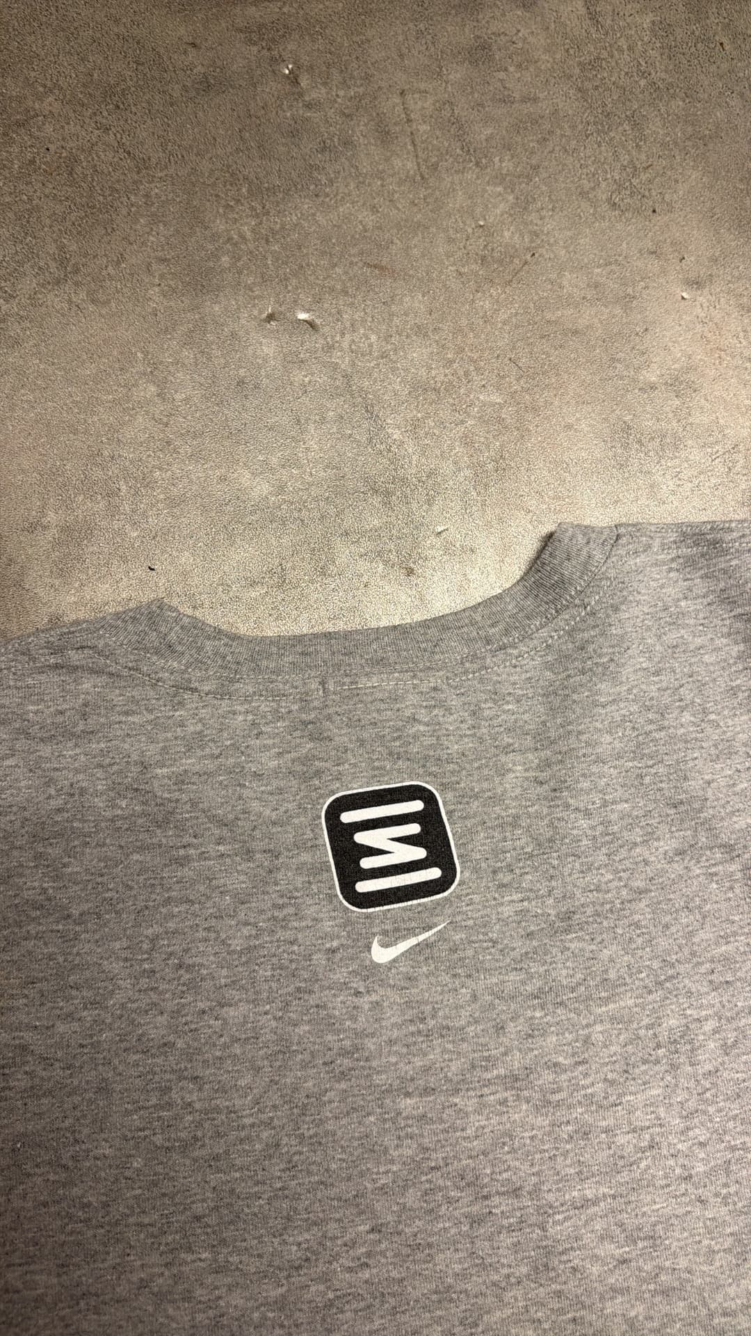 Nike Shox T-Shirt Grey/Blue — 6